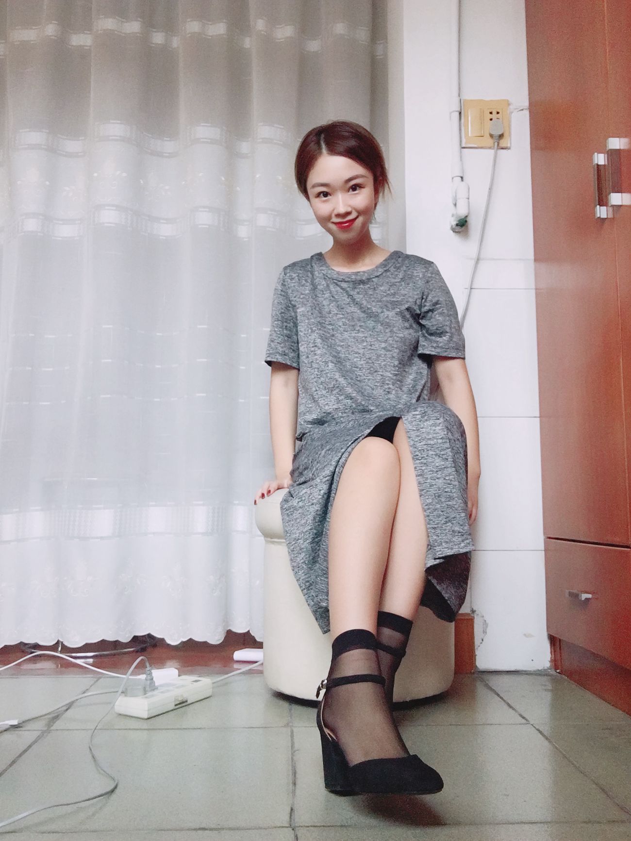 图片[66]-学妹校园寝室短丝系列020期 李姗姗[90P] – 速更版-美库