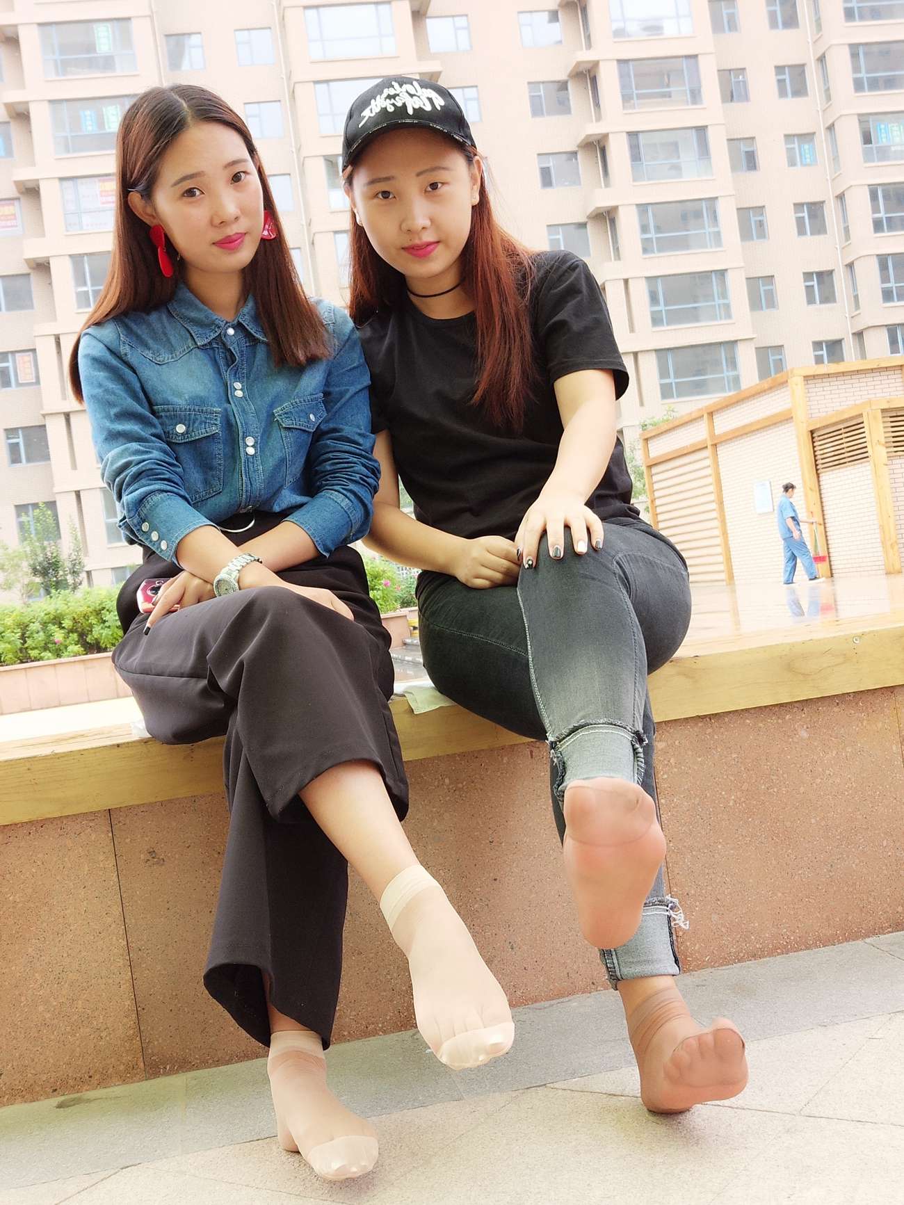 图片[138]-学妹校园寝室短丝系列019期 李润泽[182P] – 速更版-美库