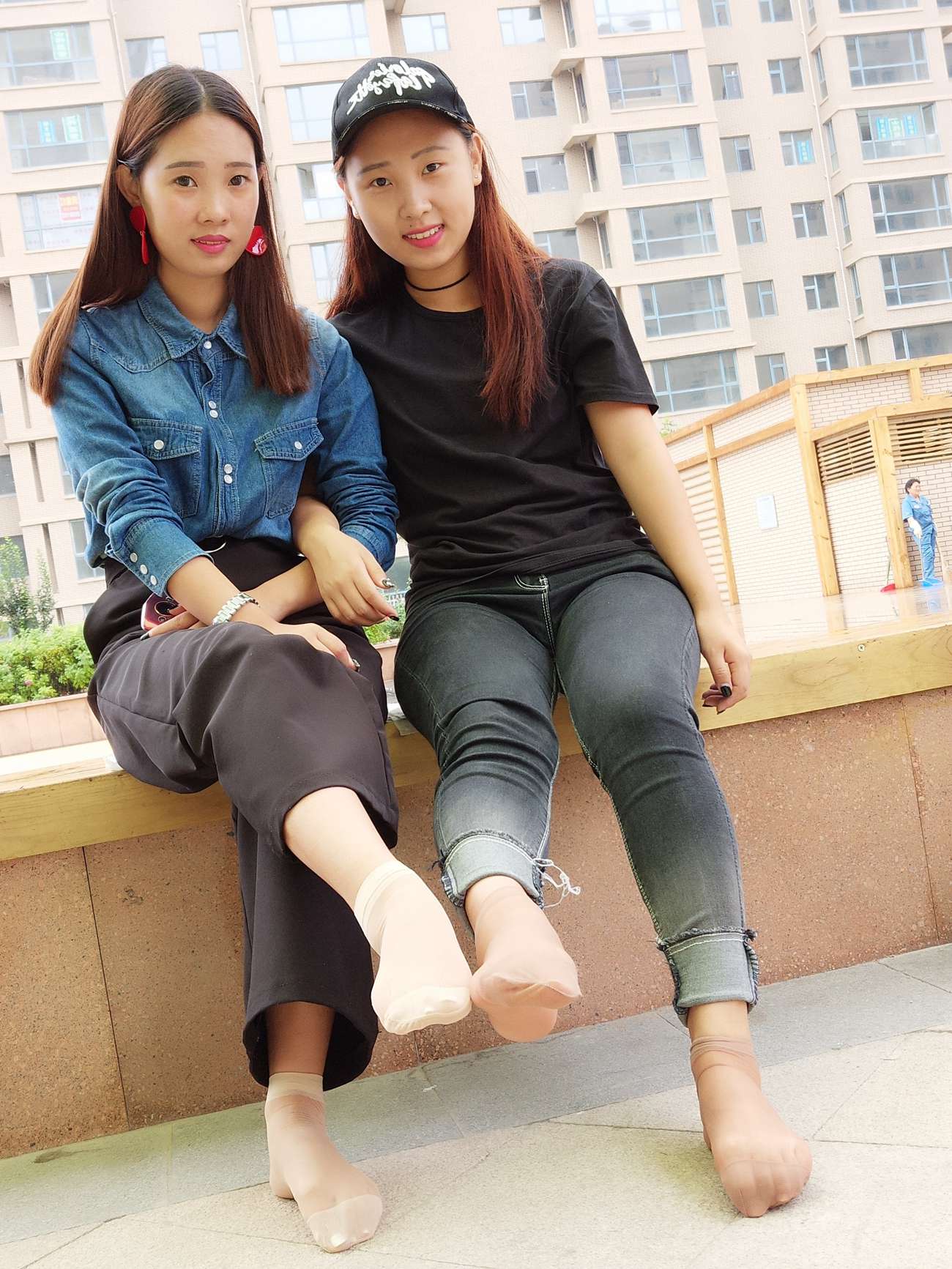 图片[143]-学妹校园寝室短丝系列019期 李润泽[182P] – 速更版-美库