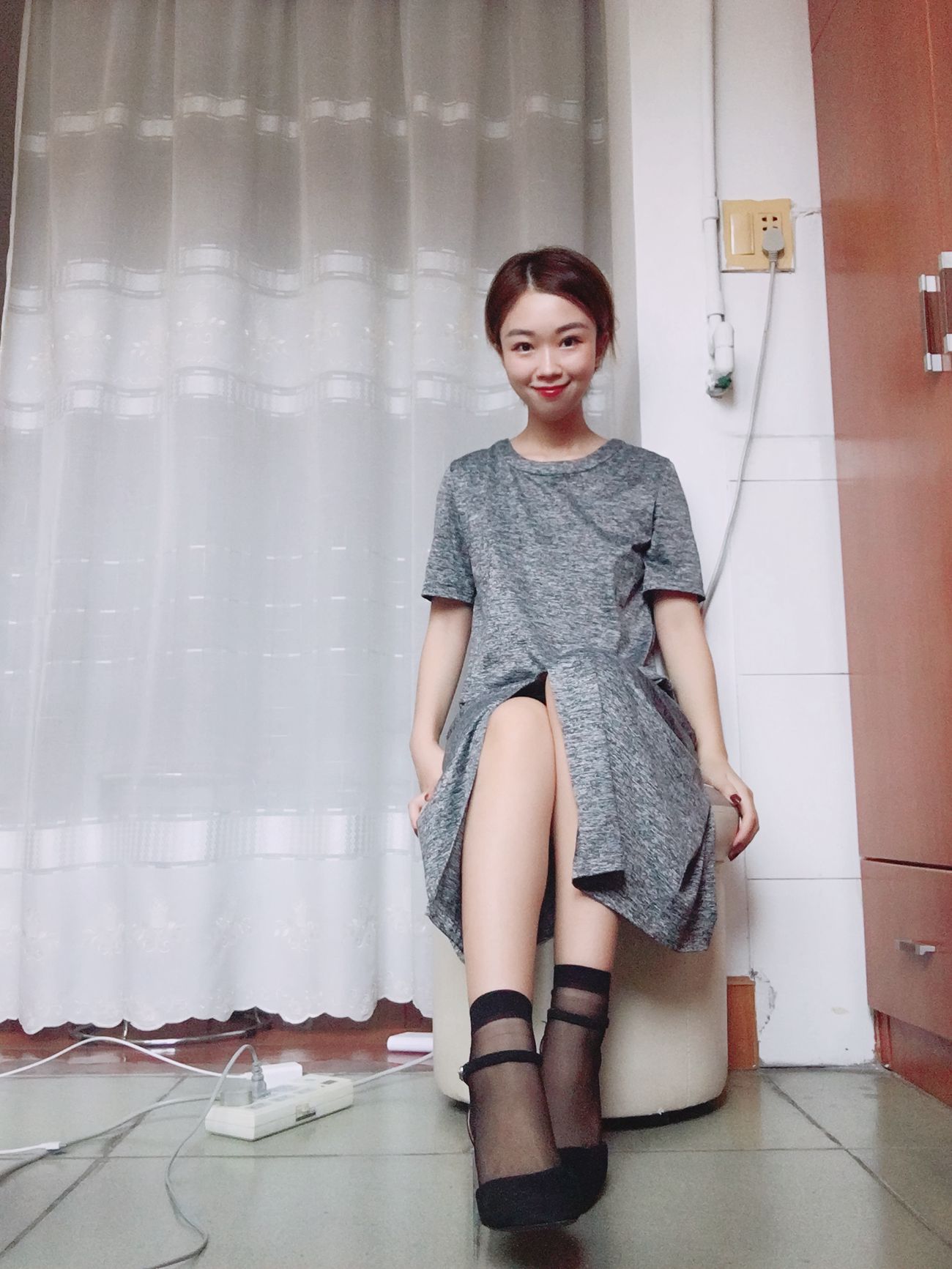 图片[77]-学妹校园寝室短丝系列020期 李姗姗[90P] – 速更版-美库