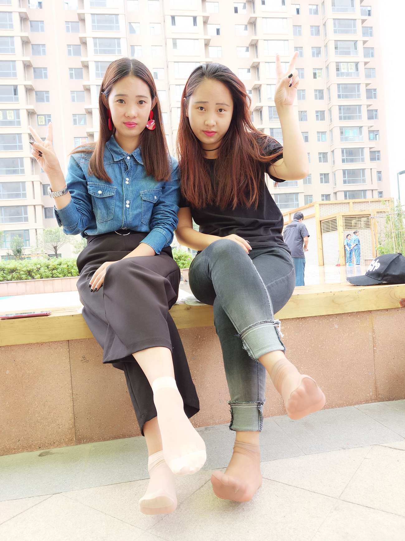 图片[149]-学妹校园寝室短丝系列019期 李润泽[182P] – 速更版-美库