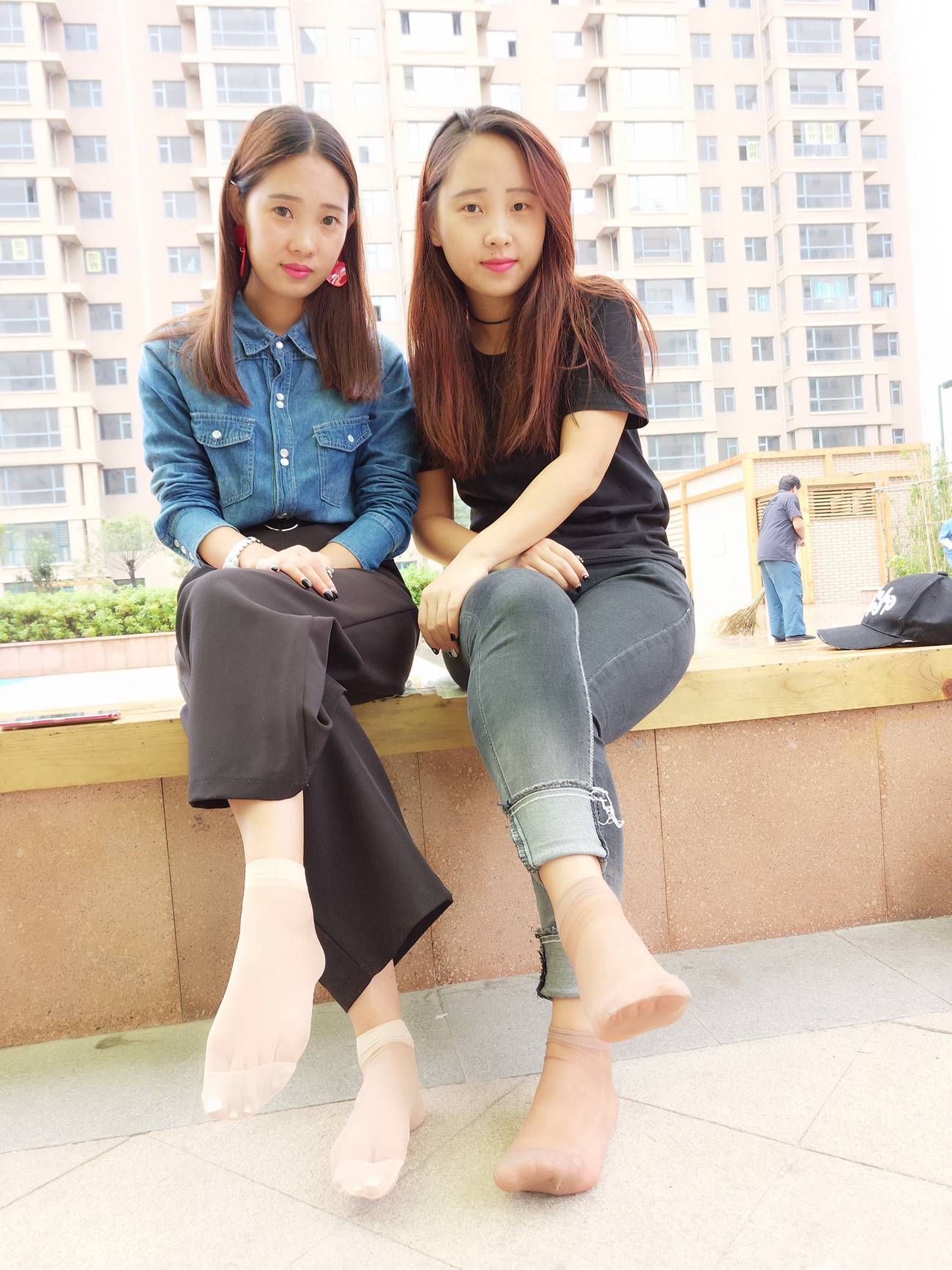 图片[153]-学妹校园寝室短丝系列019期 李润泽[182P] – 速更版-美库