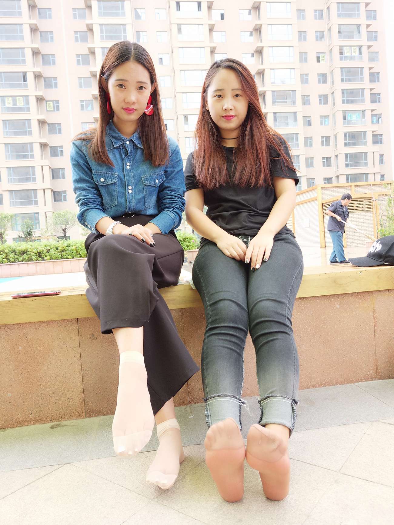 图片[154]-学妹校园寝室短丝系列019期 李润泽[182P] – 速更版-美库