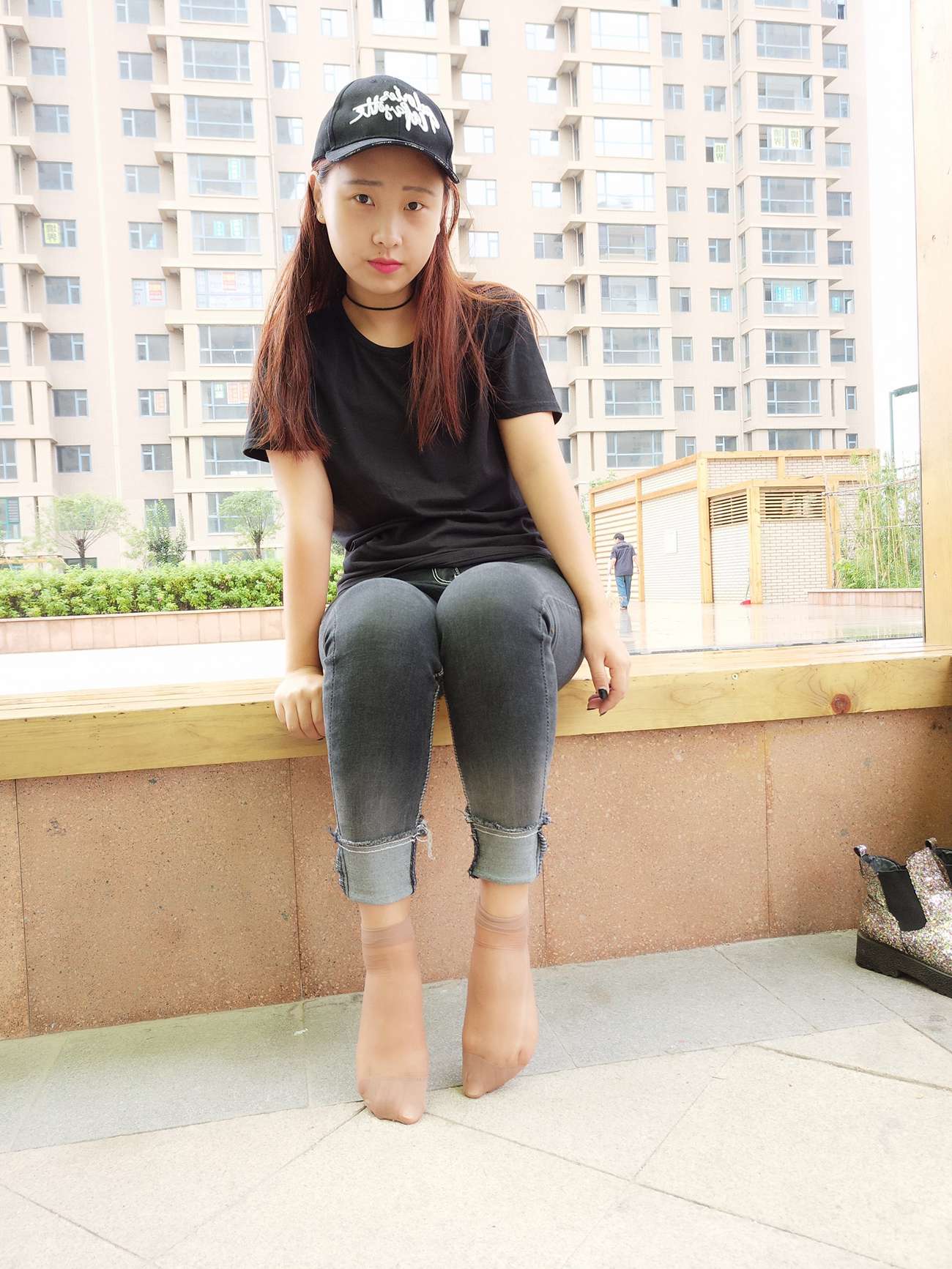 图片[157]-学妹校园寝室短丝系列019期 李润泽[182P] – 速更版-美库