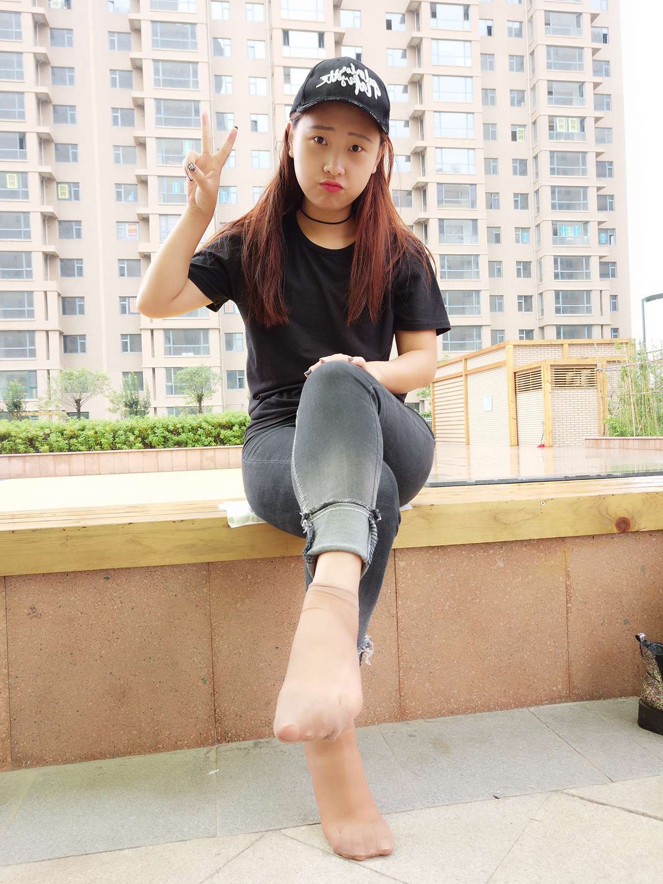 图片[160]-学妹校园寝室短丝系列019期 李润泽[182P] – 速更版-美库