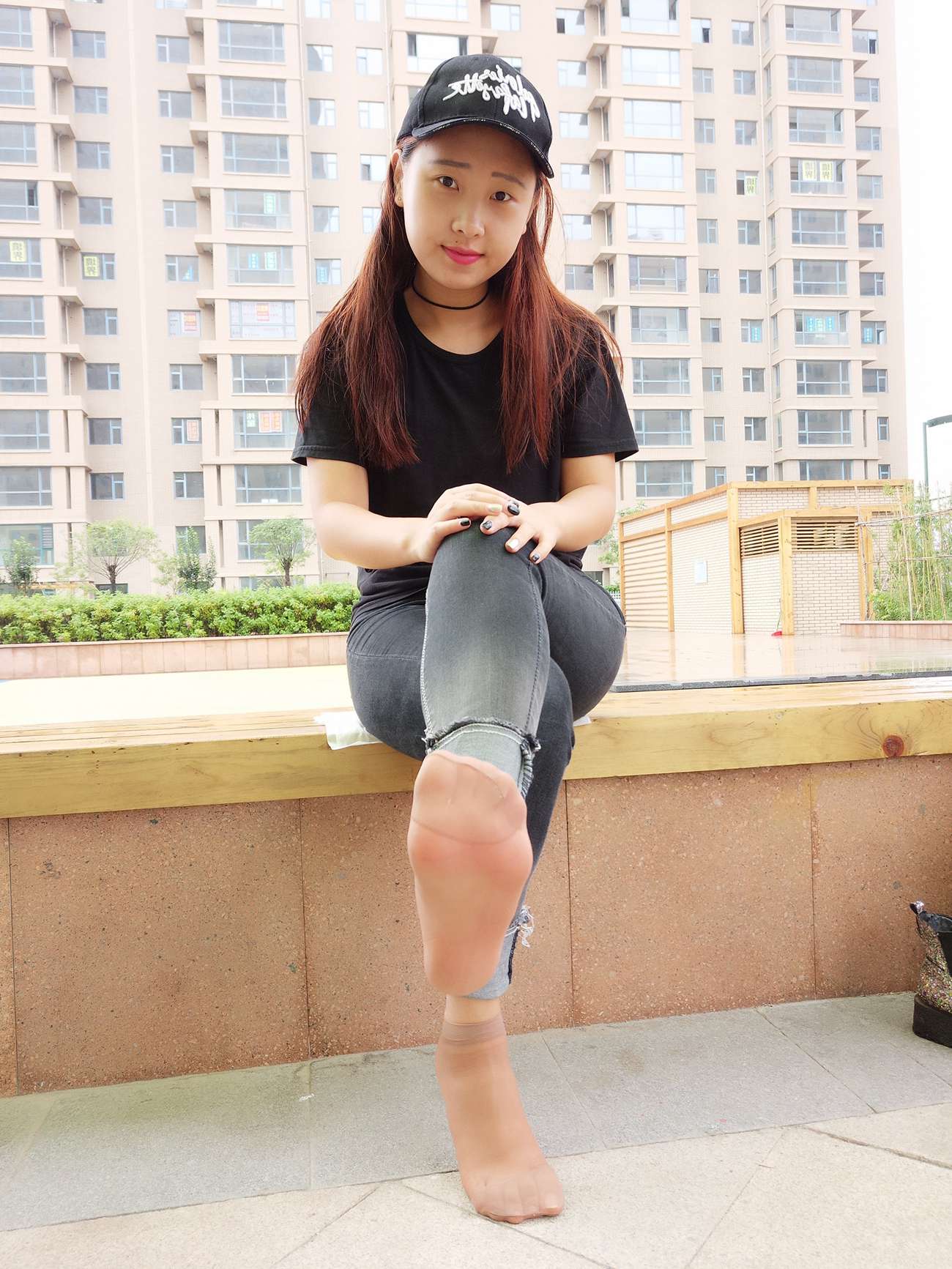 图片[162]-学妹校园寝室短丝系列019期 李润泽[182P] – 速更版-美库