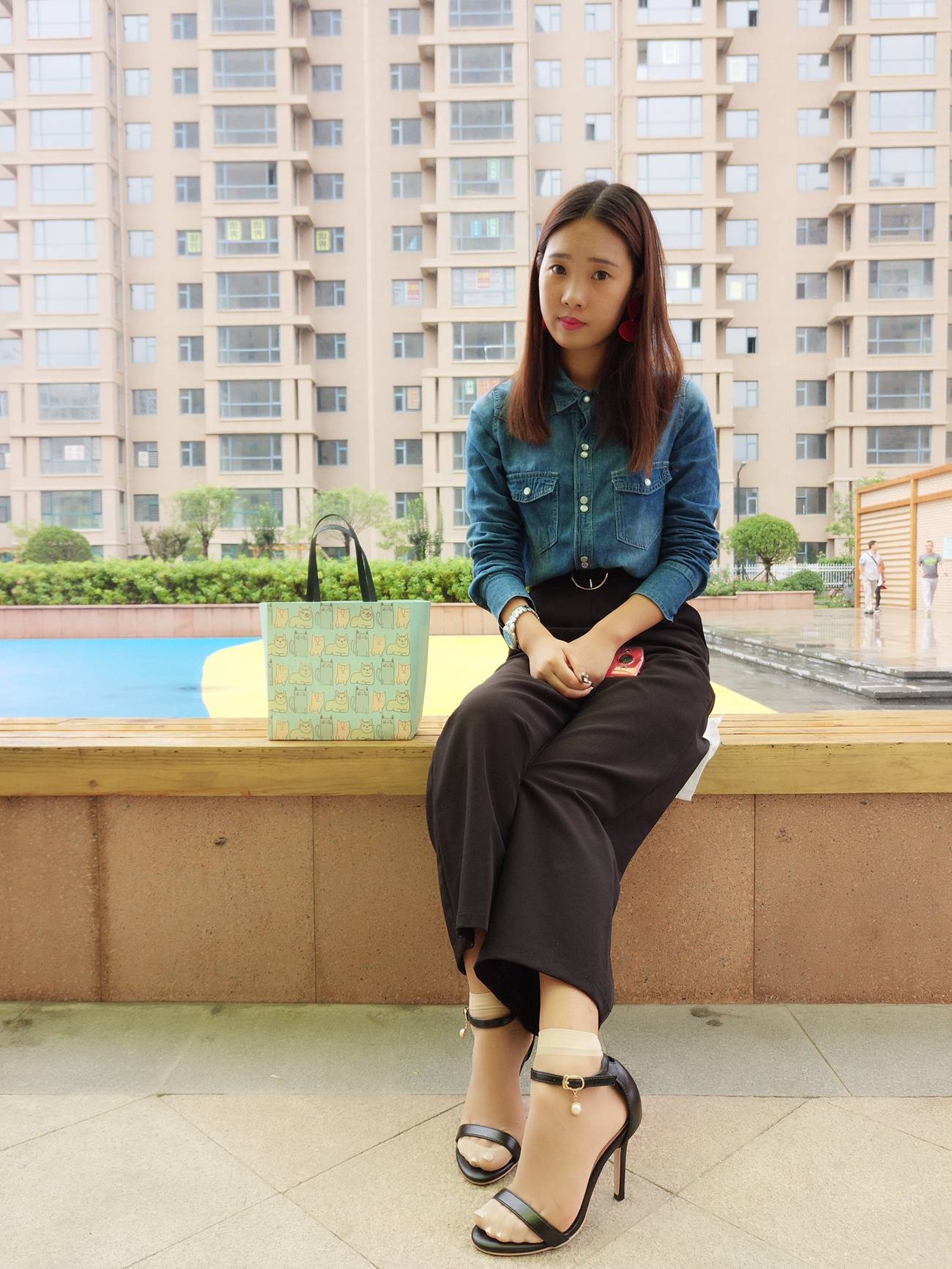 图片[167]-学妹校园寝室短丝系列019期 李润泽[182P] – 速更版-美库