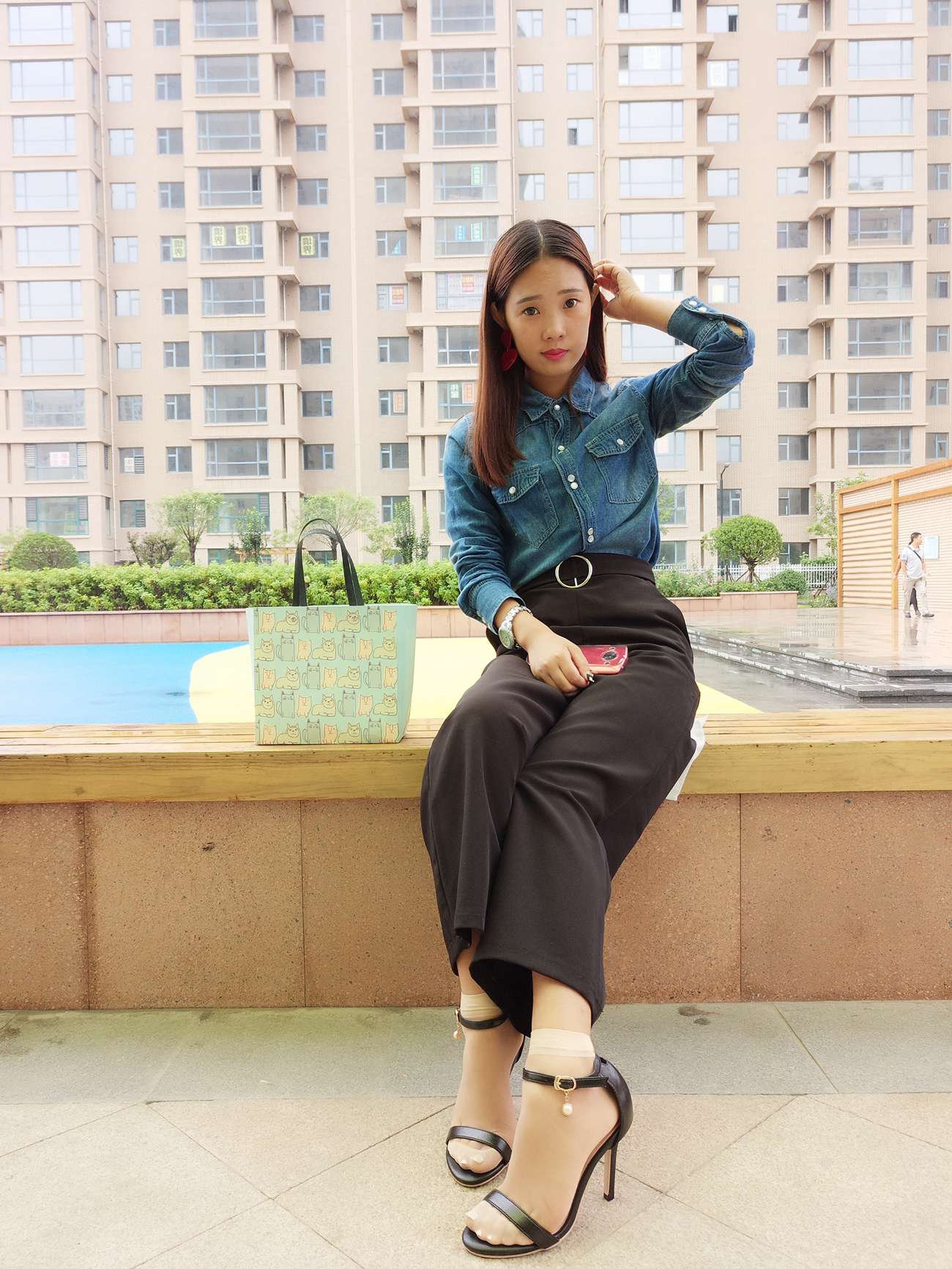 图片[168]-学妹校园寝室短丝系列019期 李润泽[182P] – 速更版-美库