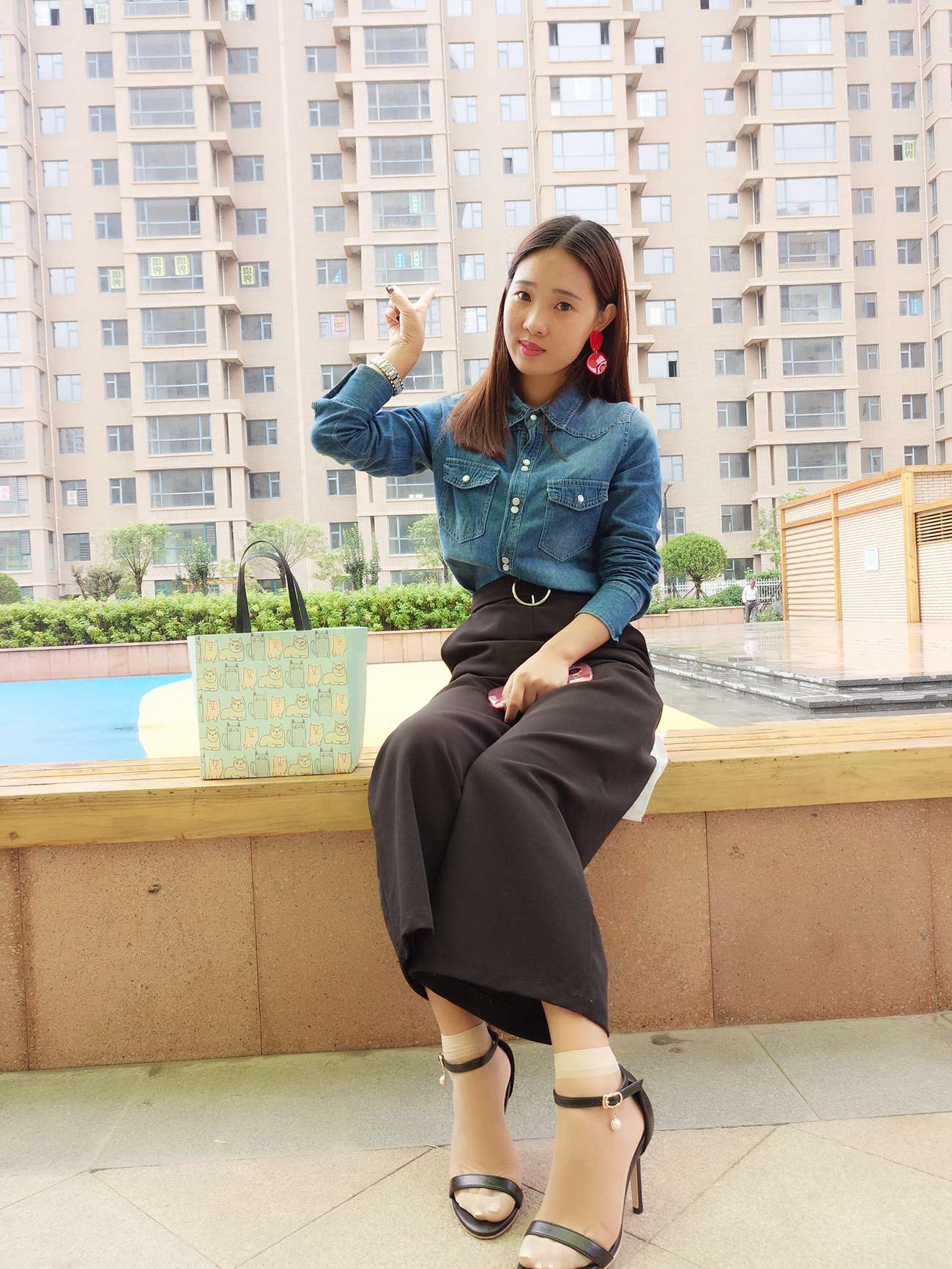 图片[175]-学妹校园寝室短丝系列019期 李润泽[182P] – 速更版-美库