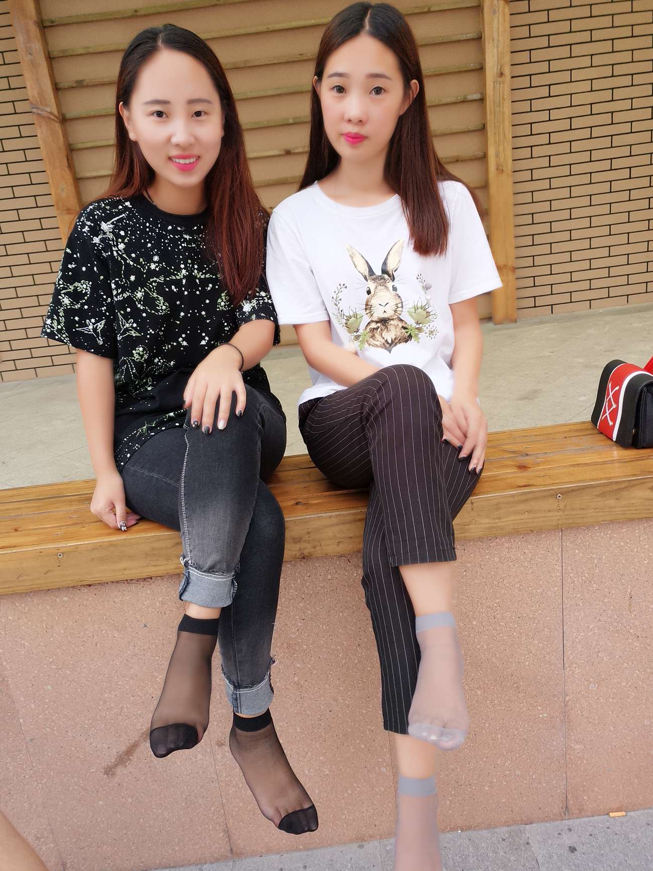 图片[183]-学妹校园寝室短丝系列019期 李润泽[182P] – 速更版-美库