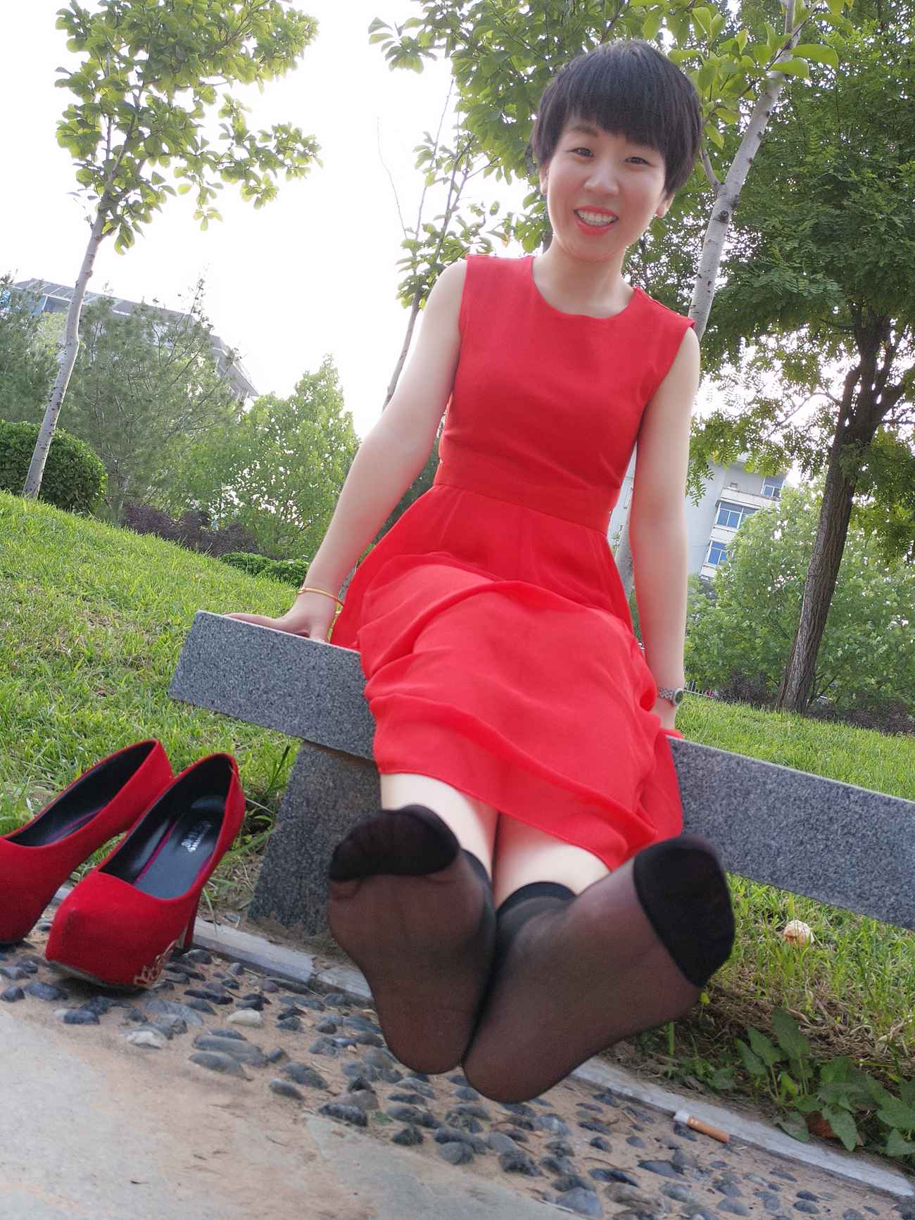 图片[10]-学妹校园寝室短丝系列022期 冯婷[98P] – 速更版-美库