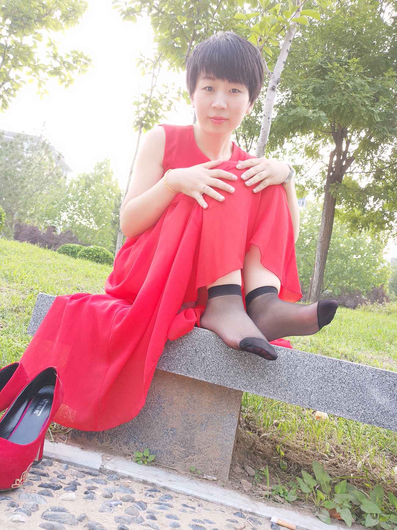 图片[43]-学妹校园寝室短丝系列022期 冯婷[98P] – 速更版-美库