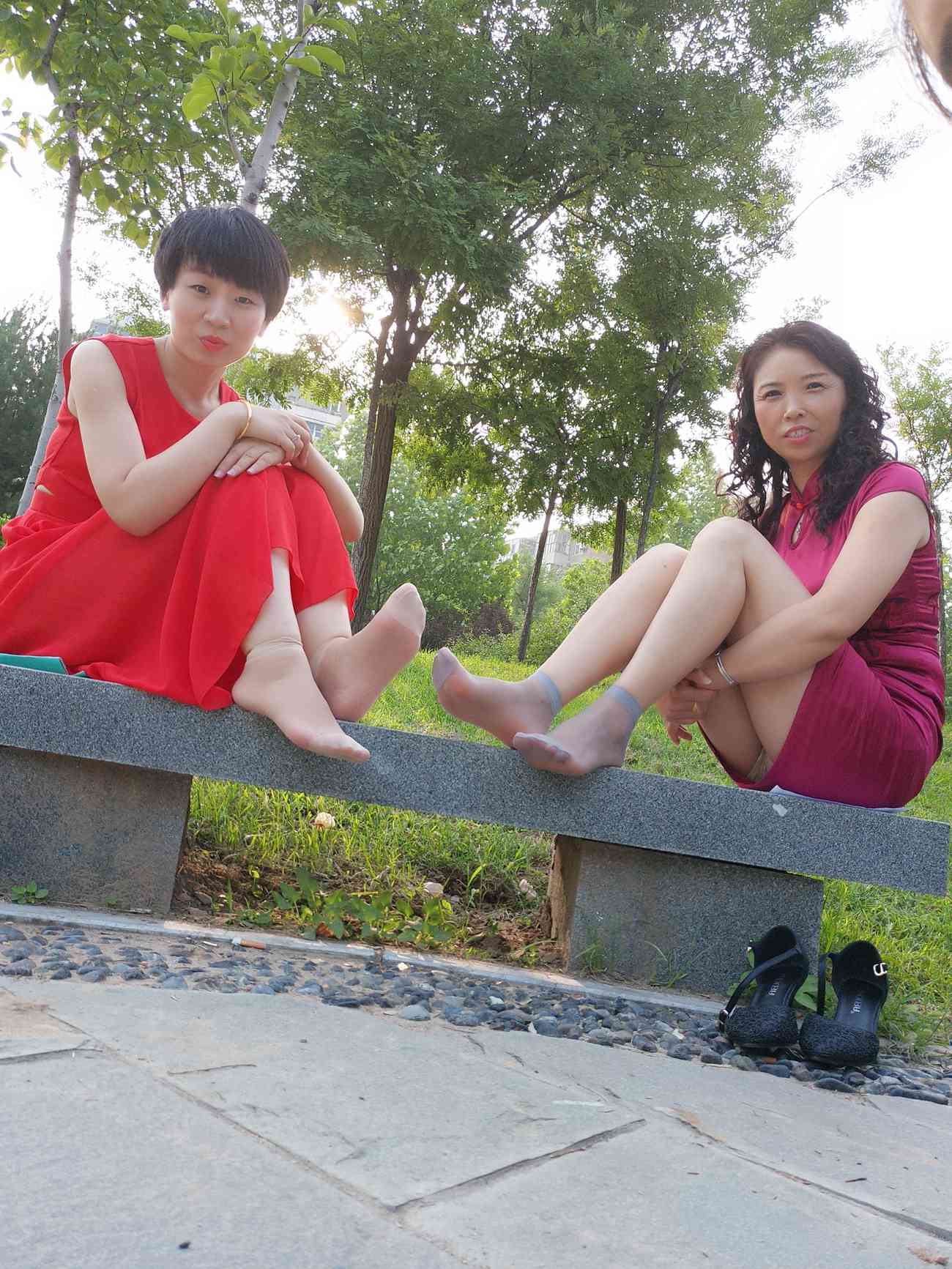 图片[66]-学妹校园寝室短丝系列022期 冯婷[98P] – 速更版-美库