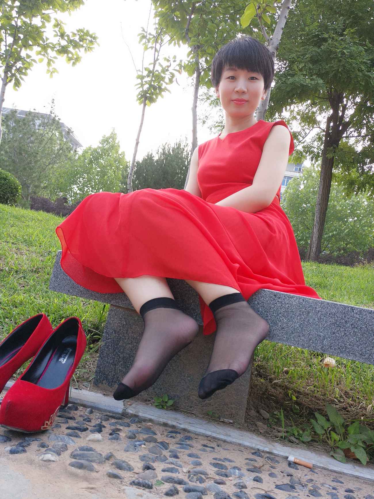 图片[70]-学妹校园寝室短丝系列022期 冯婷[98P] – 速更版-美库