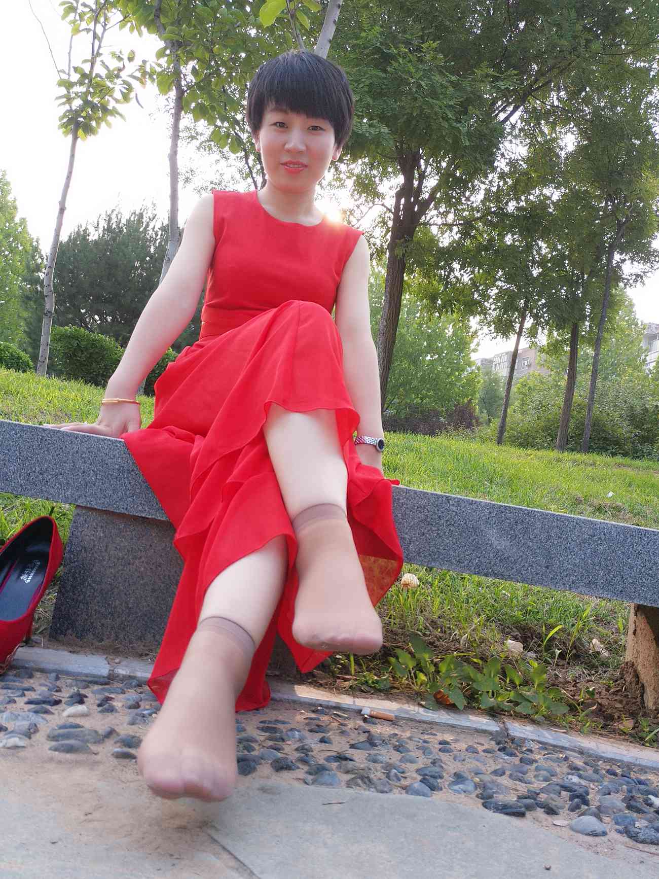 图片[81]-学妹校园寝室短丝系列022期 冯婷[98P] – 速更版-美库