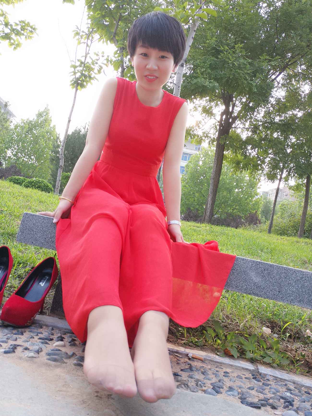 图片[82]-学妹校园寝室短丝系列022期 冯婷[98P] – 速更版-美库