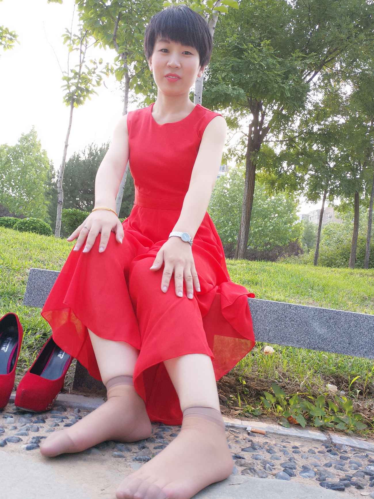 图片[89]-学妹校园寝室短丝系列022期 冯婷[98P] – 速更版-美库