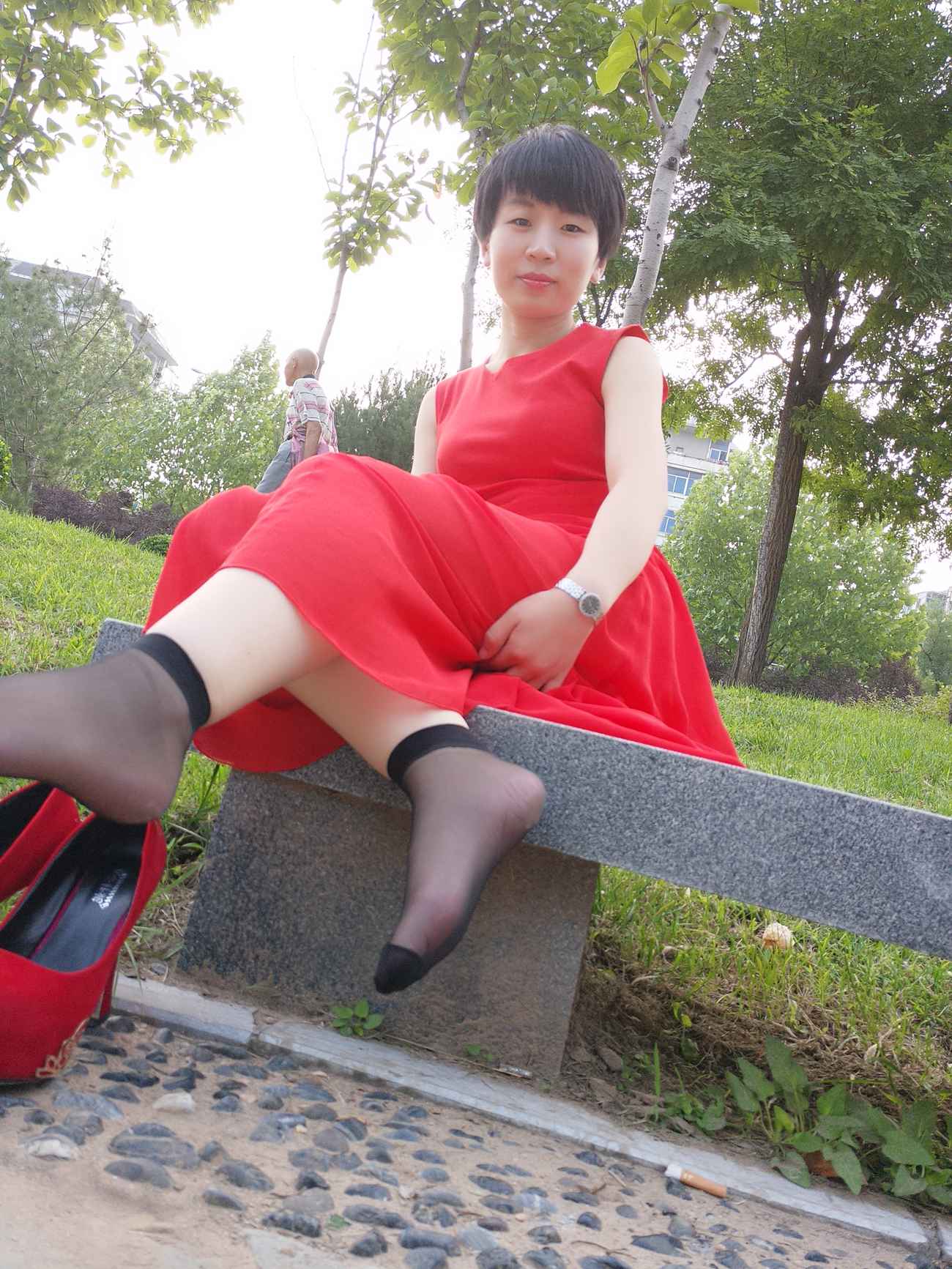 图片[93]-学妹校园寝室短丝系列022期 冯婷[98P] – 速更版-美库