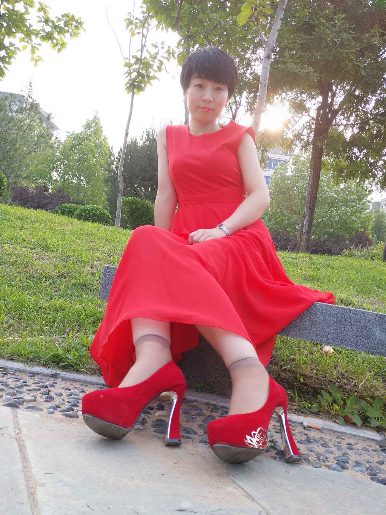 图片[96]-学妹校园寝室短丝系列022期 冯婷[98P] – 速更版-美库