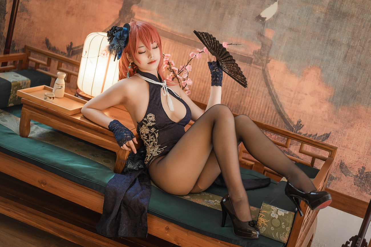 图片[16]-蜜汁猫裘 – 黑太子旗袍[40P] – 速更版-美库