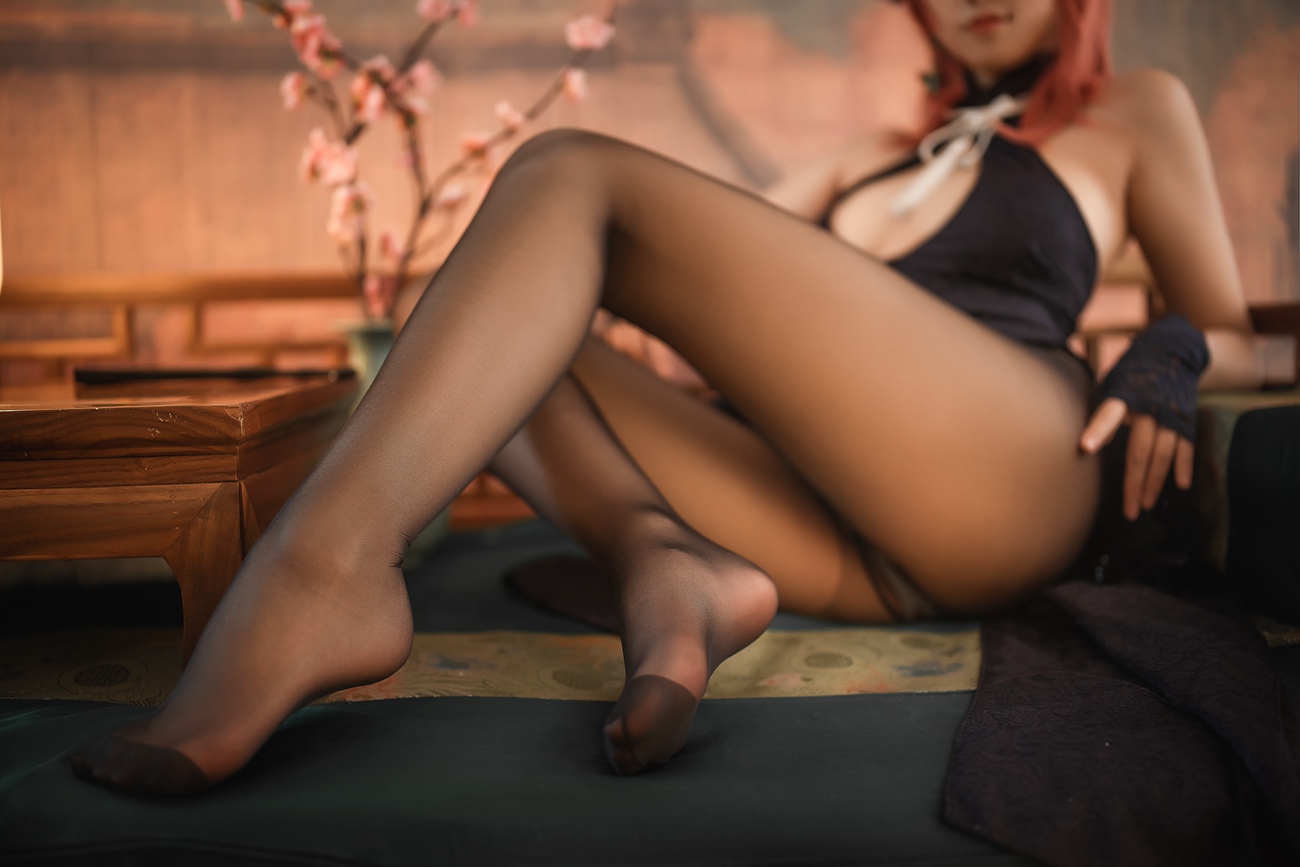 图片[34]-蜜汁猫裘 – 黑太子旗袍[40P] – 速更版-美库