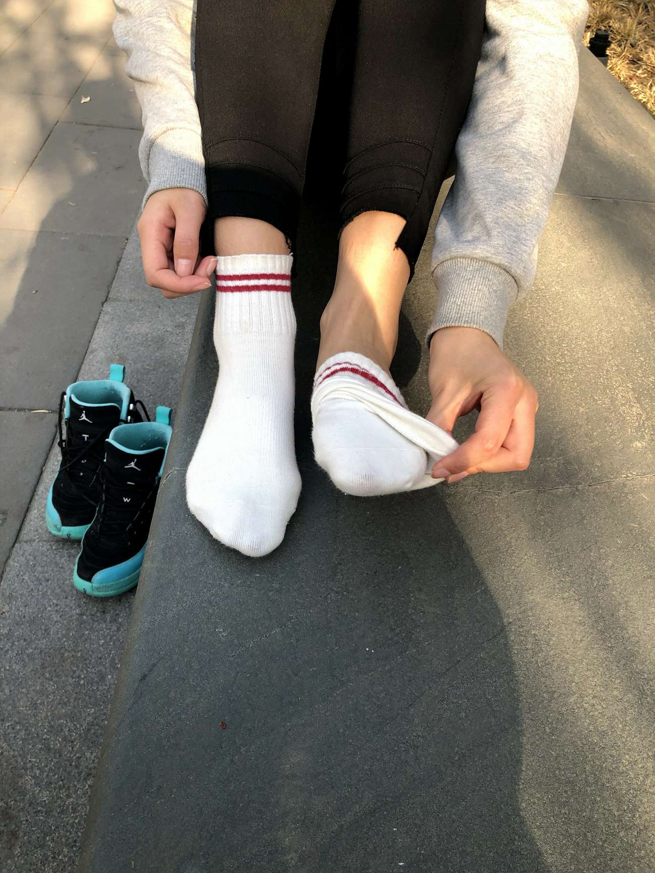 图片[74]-安乔乔儿(Nia乔乔) 户外露脚脚[80P] – 速更版-美库