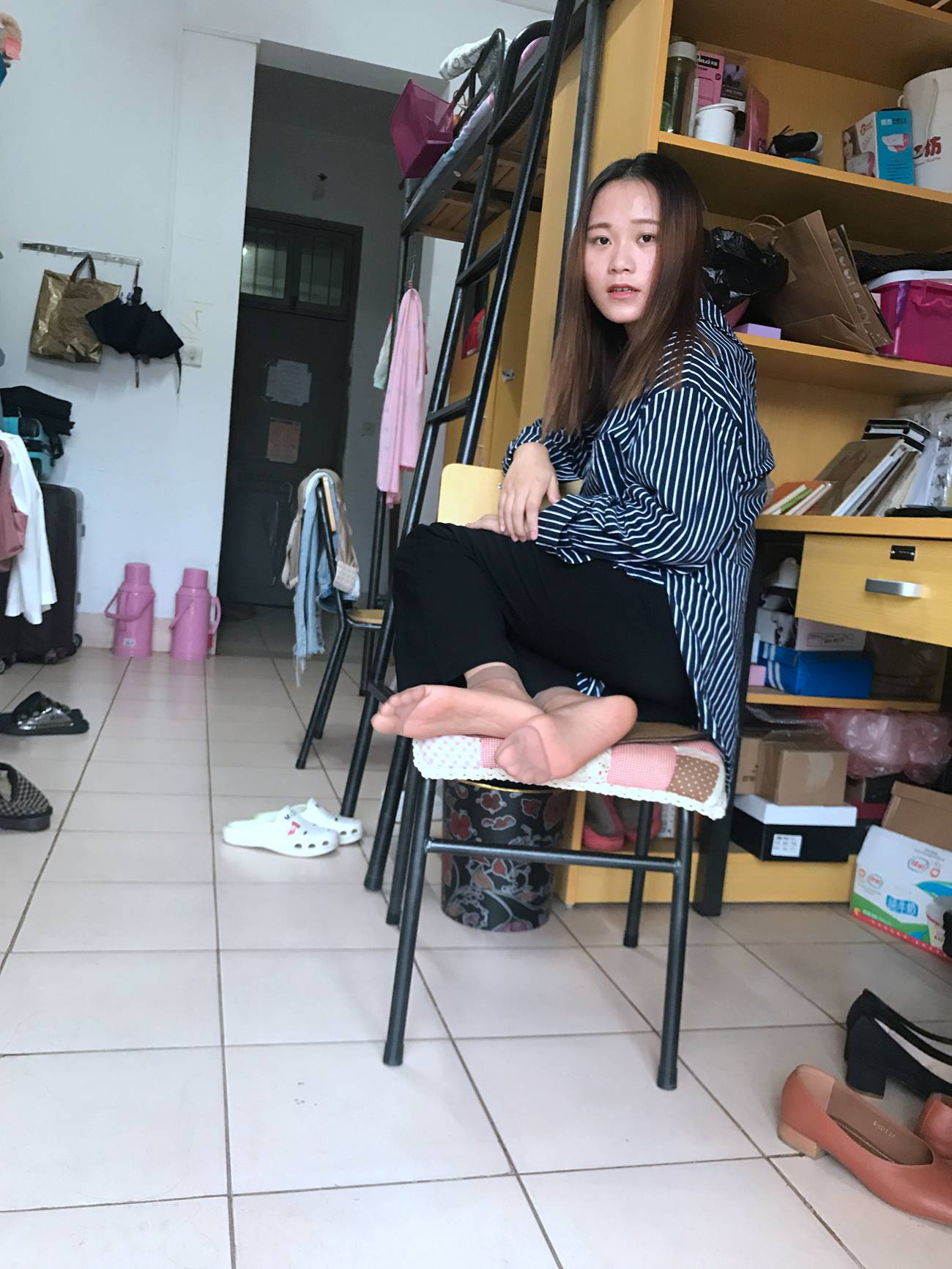 图片[14]-学妹校园寝室短丝系列023期 林丽雯[98P] – 速更版-美库