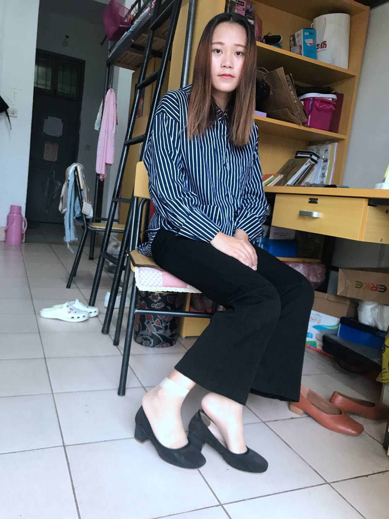 图片[16]-学妹校园寝室短丝系列023期 林丽雯[98P] – 速更版-美库