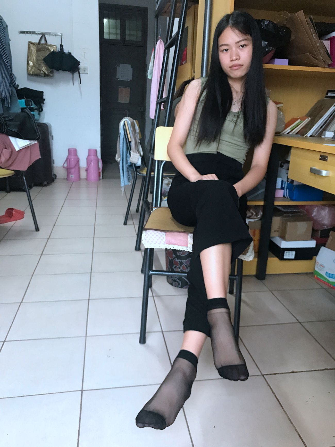 图片[17]-学妹校园寝室短丝系列023期 林丽雯[98P] – 速更版-美库