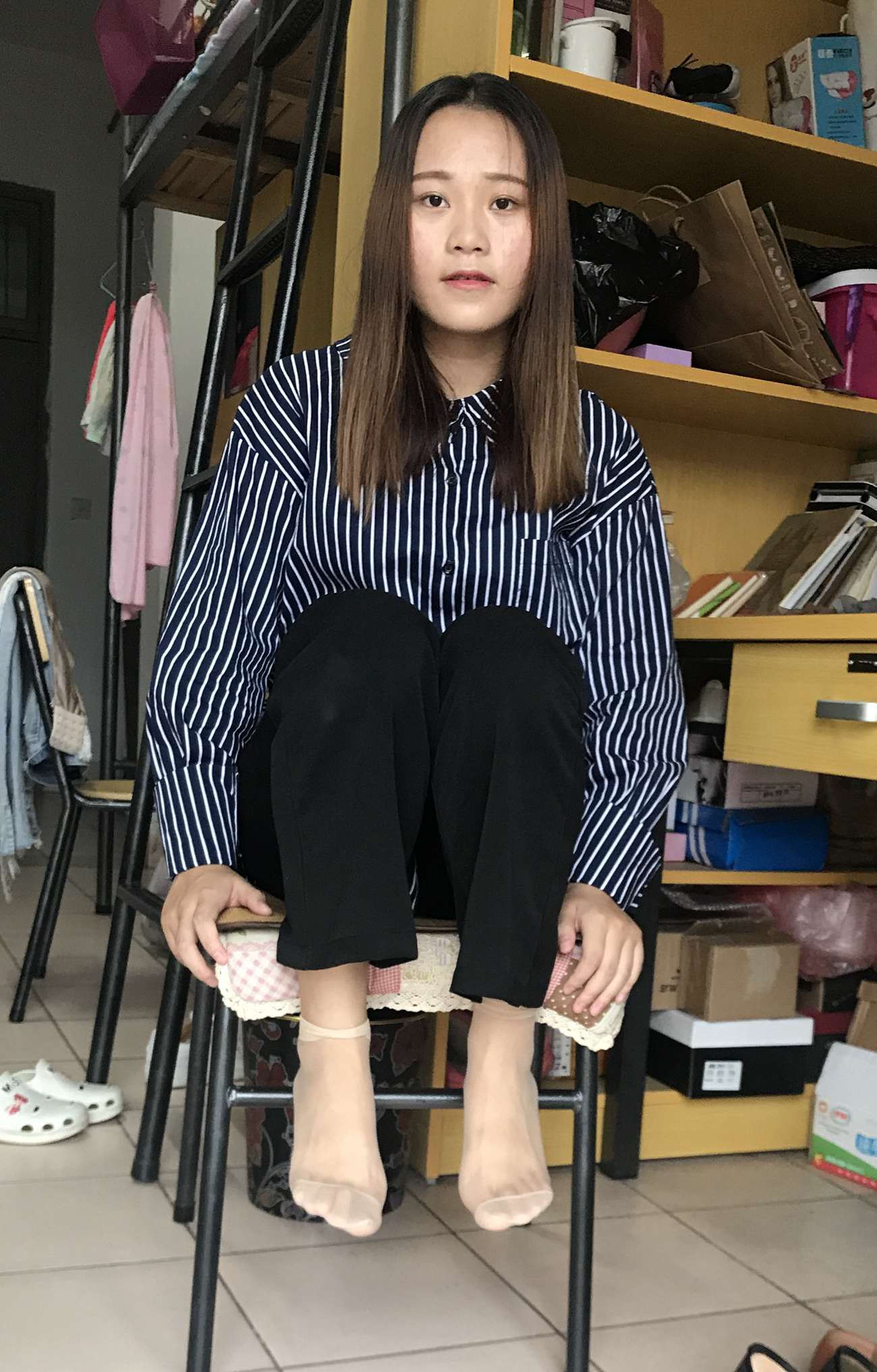 图片[21]-学妹校园寝室短丝系列023期 林丽雯[98P] – 速更版-美库