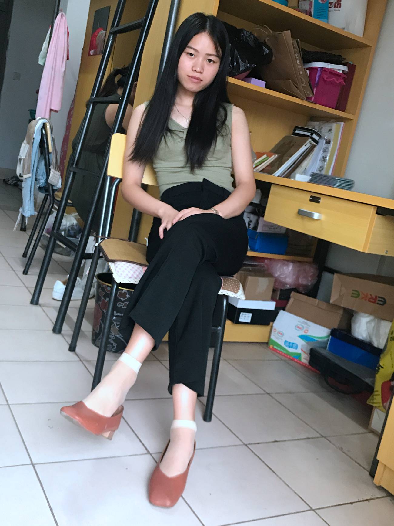 图片[22]-学妹校园寝室短丝系列023期 林丽雯[98P] – 速更版-美库