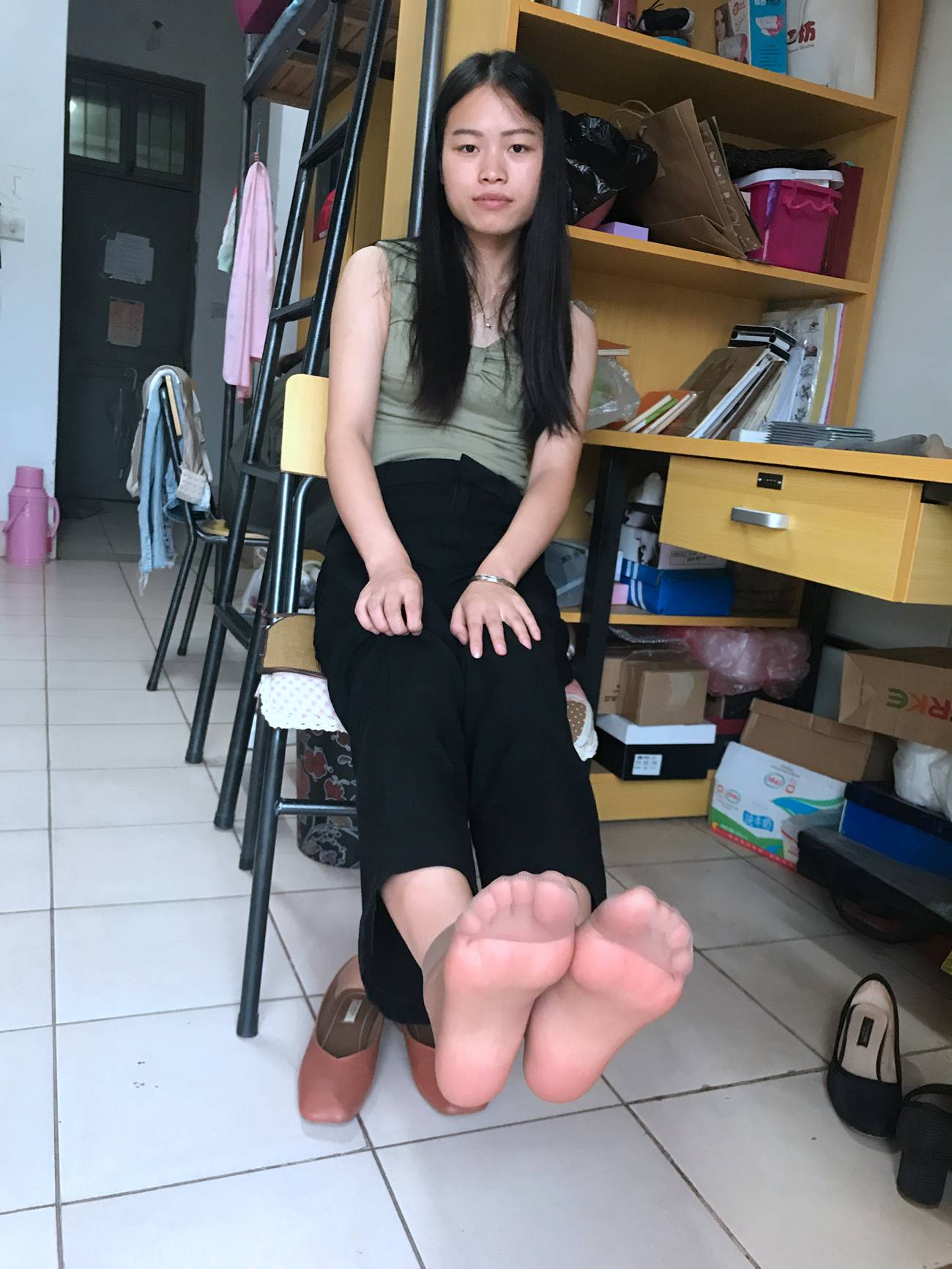 图片[24]-学妹校园寝室短丝系列023期 林丽雯[98P] – 速更版-美库