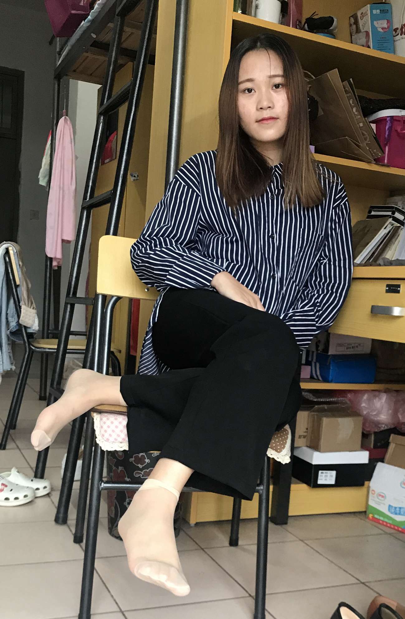 图片[26]-学妹校园寝室短丝系列023期 林丽雯[98P] – 速更版-美库