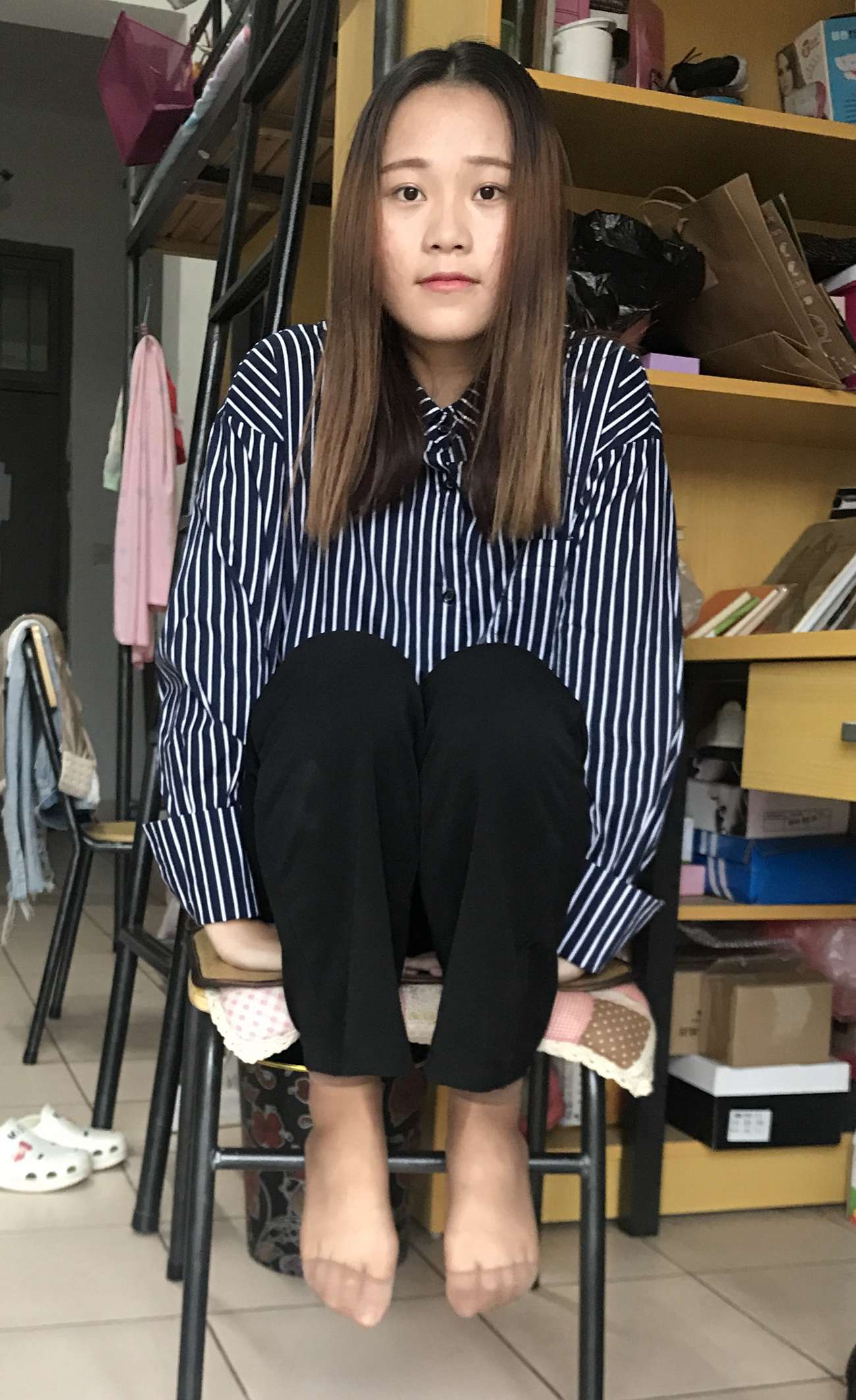 图片[41]-学妹校园寝室短丝系列023期 林丽雯[98P] – 速更版-美库