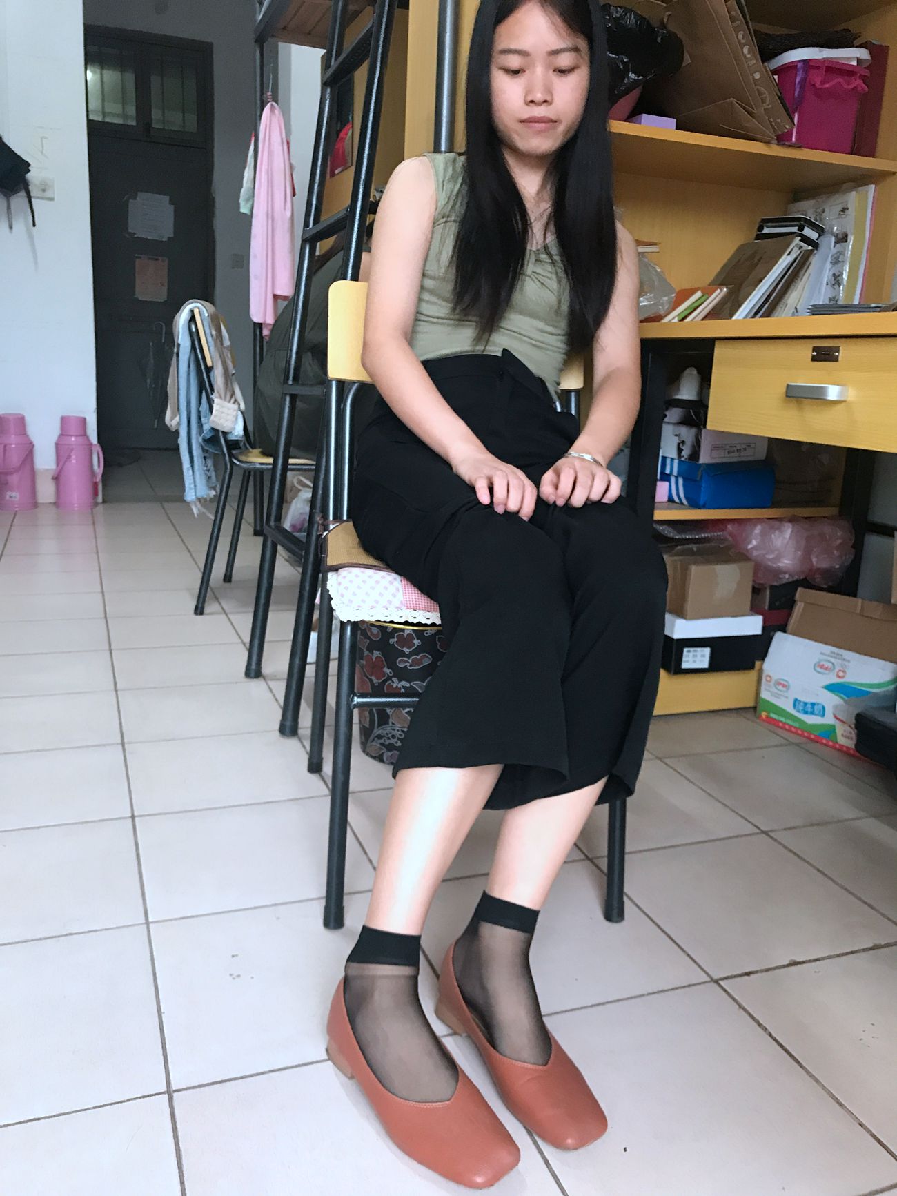 图片[43]-学妹校园寝室短丝系列023期 林丽雯[98P] – 速更版-美库