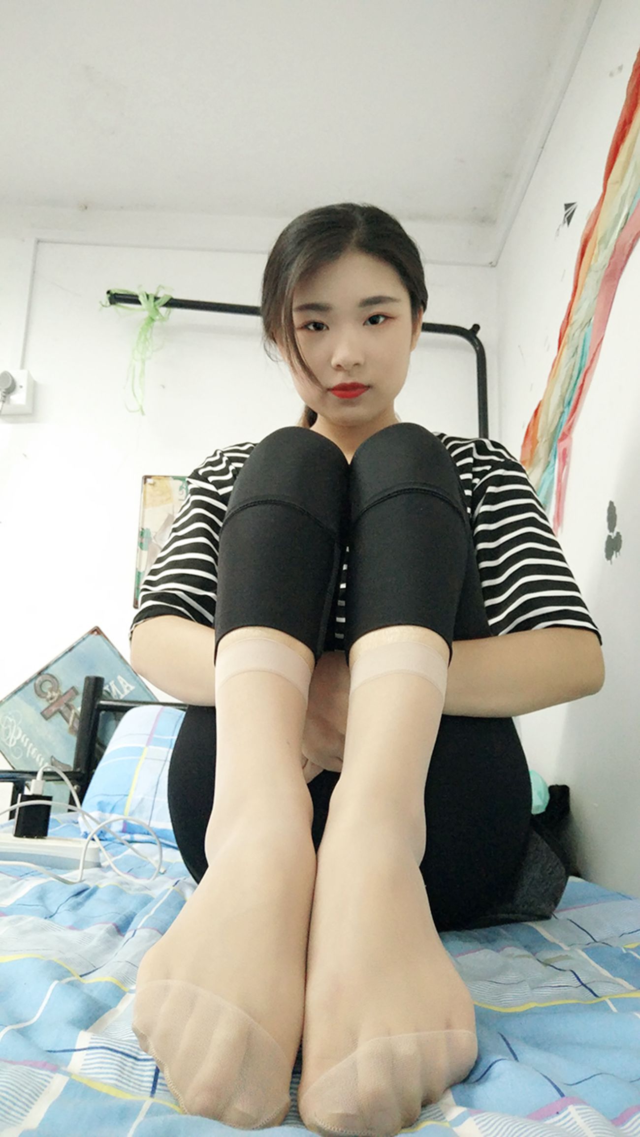 图片[26]-学妹校园寝室短丝系列024期 刘志明[52P] – 速更版-美库