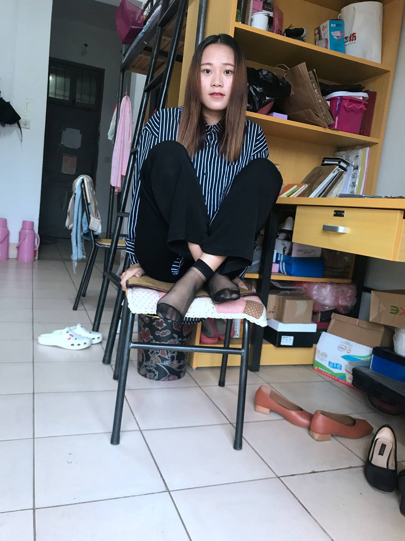 图片[47]-学妹校园寝室短丝系列023期 林丽雯[98P] – 速更版-美库