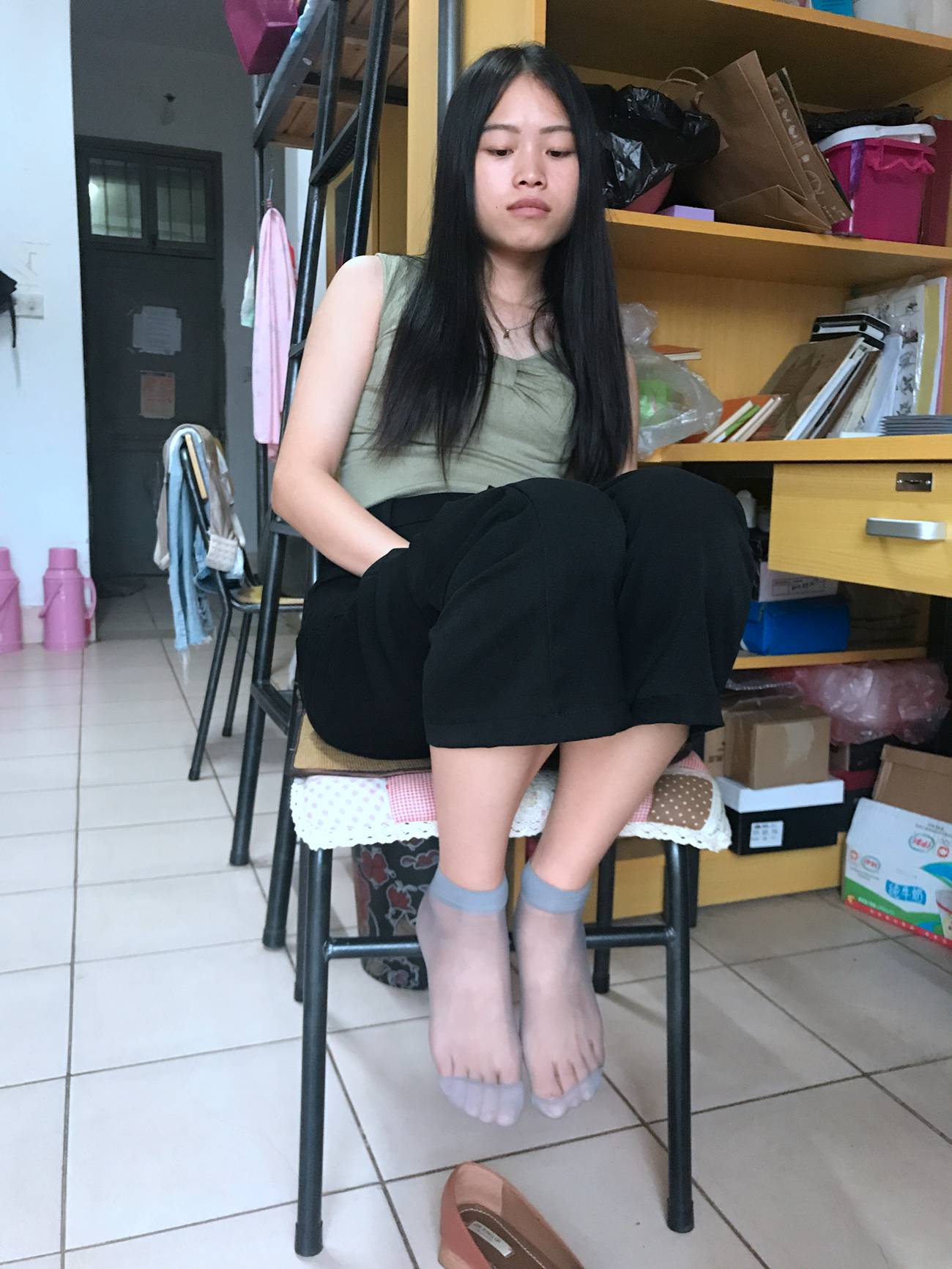 图片[48]-学妹校园寝室短丝系列023期 林丽雯[98P] – 速更版-美库