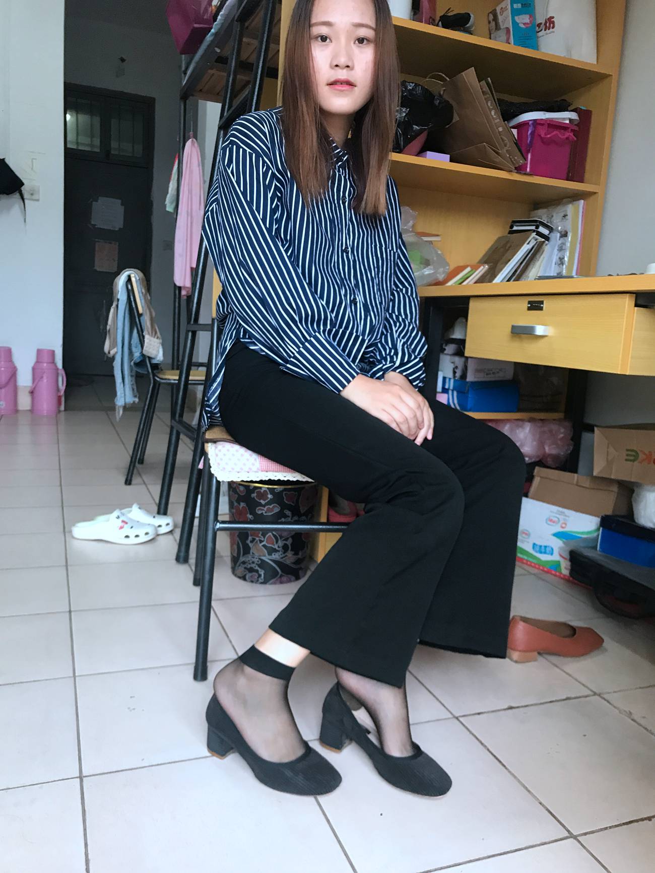 图片[51]-学妹校园寝室短丝系列023期 林丽雯[98P] – 速更版-美库