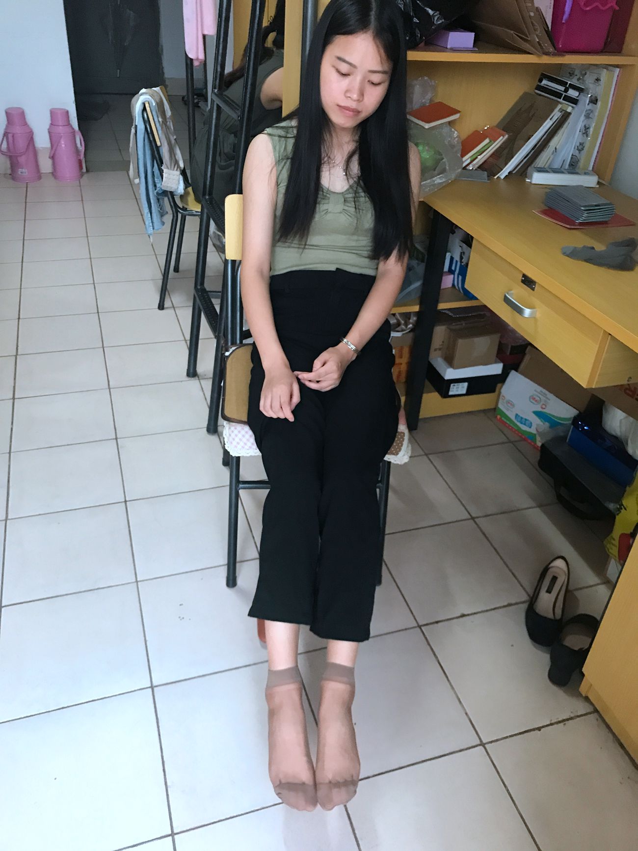 图片[59]-学妹校园寝室短丝系列023期 林丽雯[98P] – 速更版-美库