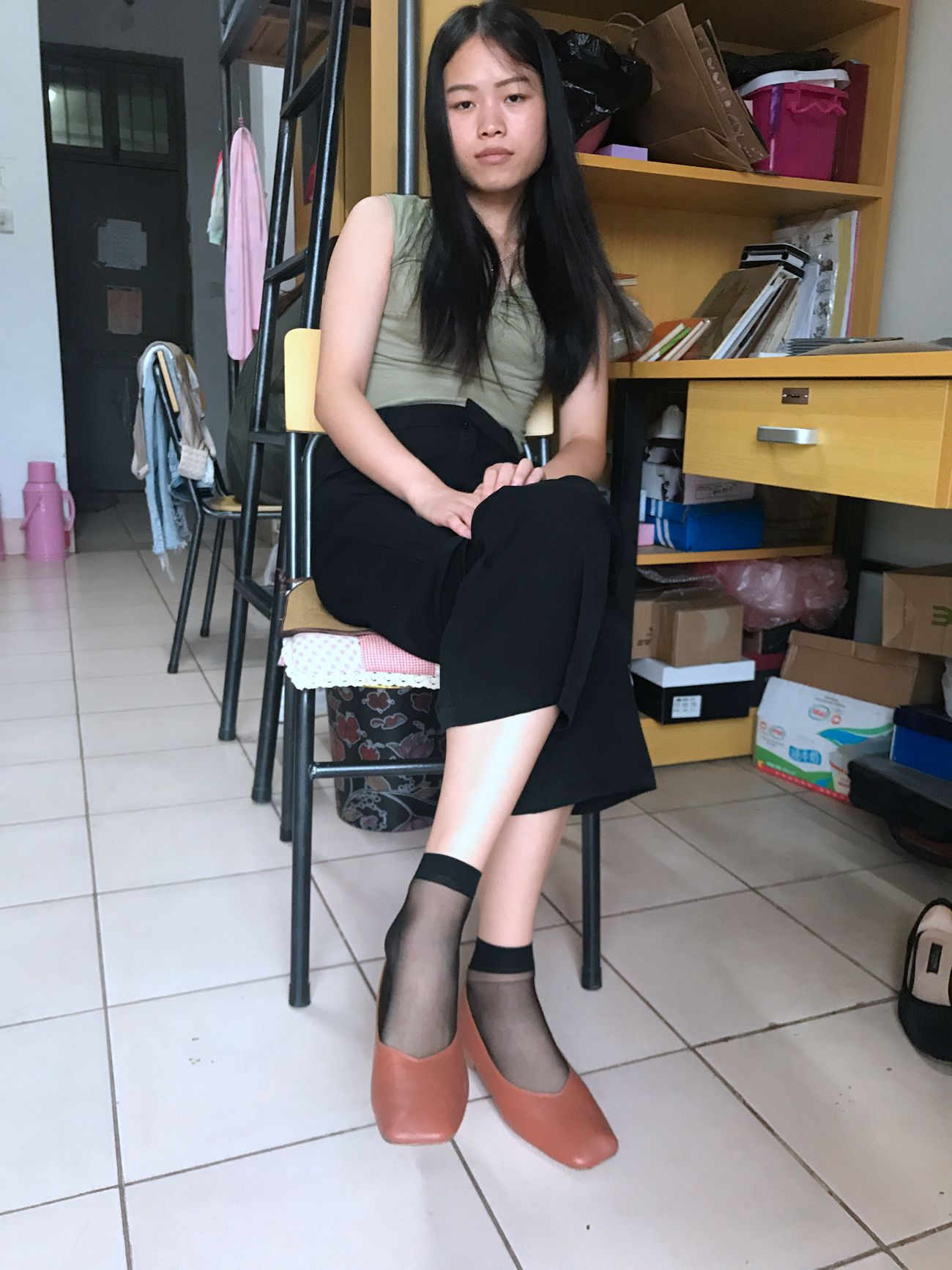 图片[63]-学妹校园寝室短丝系列023期 林丽雯[98P] – 速更版-美库