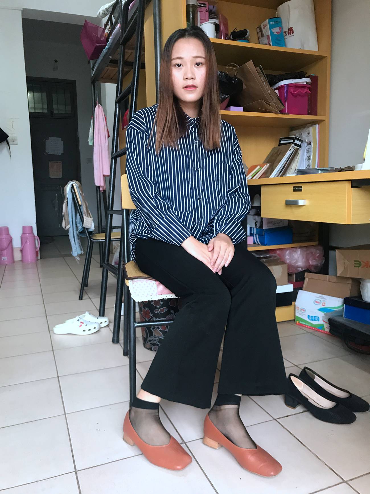 图片[64]-学妹校园寝室短丝系列023期 林丽雯[98P] – 速更版-美库