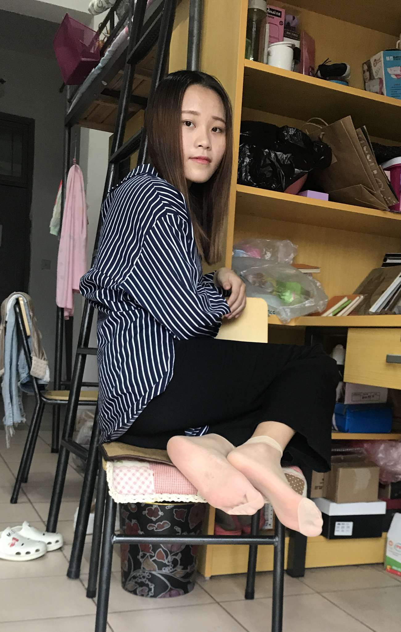 图片[66]-学妹校园寝室短丝系列023期 林丽雯[98P] – 速更版-美库