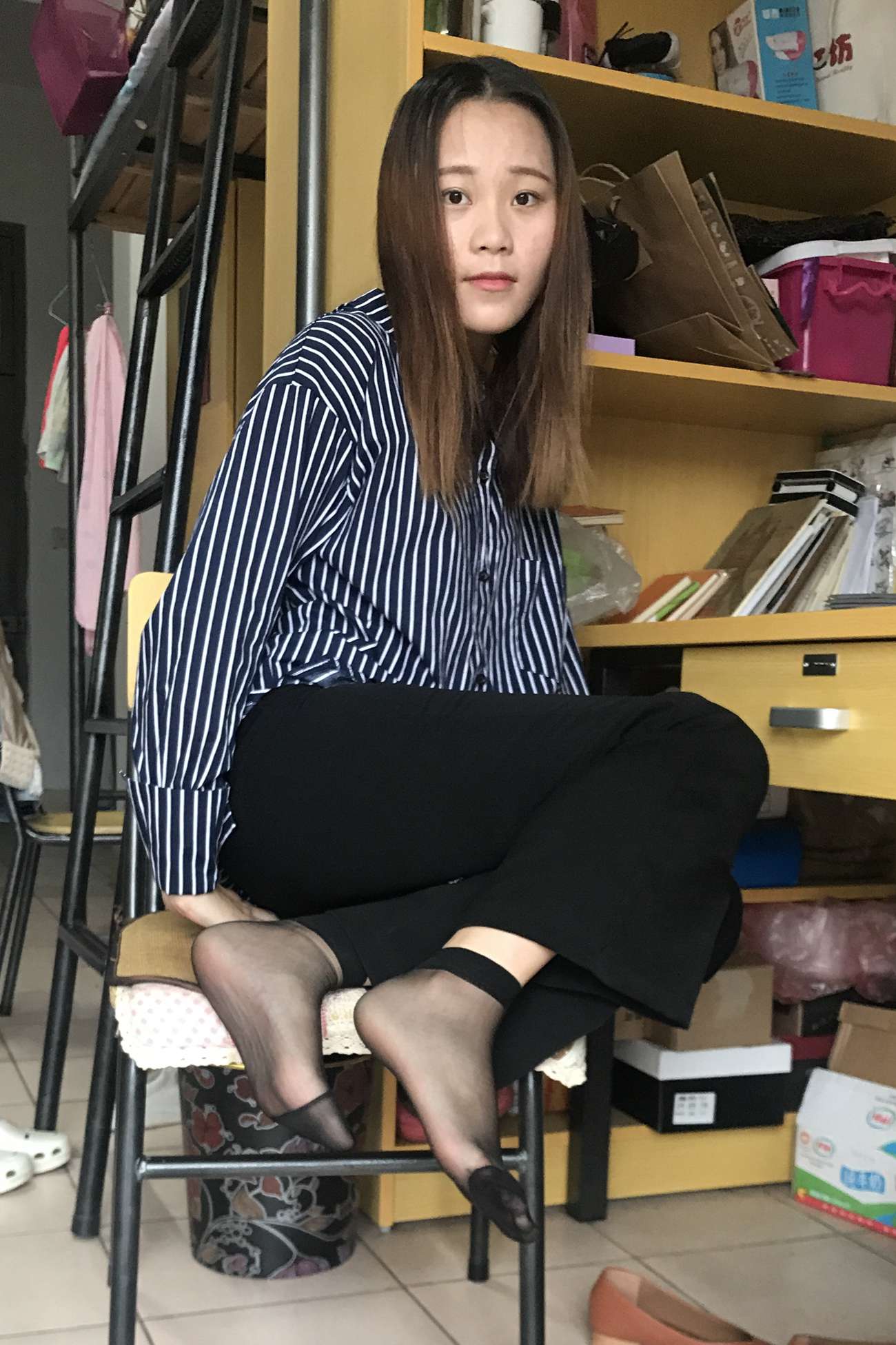 图片[67]-学妹校园寝室短丝系列023期 林丽雯[98P] – 速更版-美库