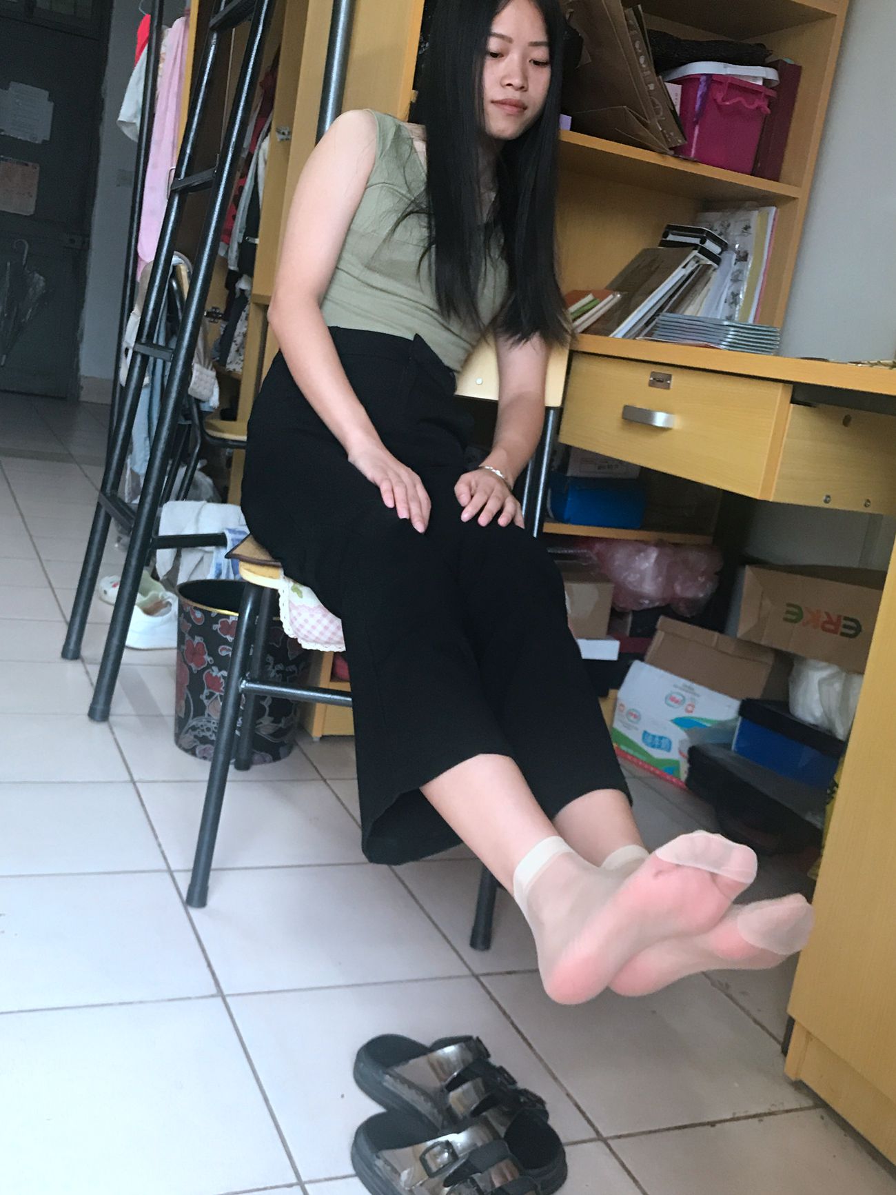 图片[76]-学妹校园寝室短丝系列023期 林丽雯[98P] – 速更版-美库