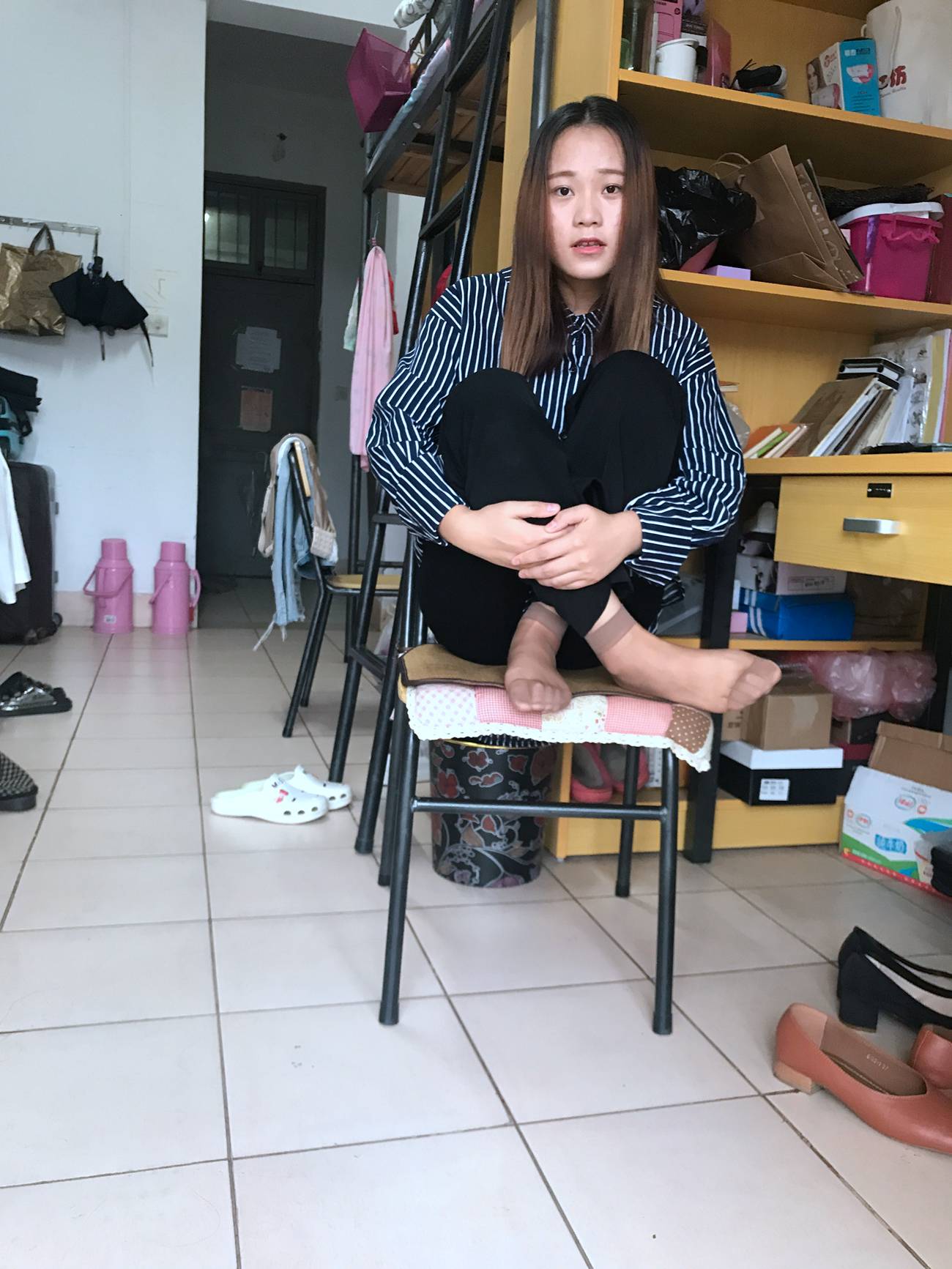 图片[81]-学妹校园寝室短丝系列023期 林丽雯[98P] – 速更版-美库