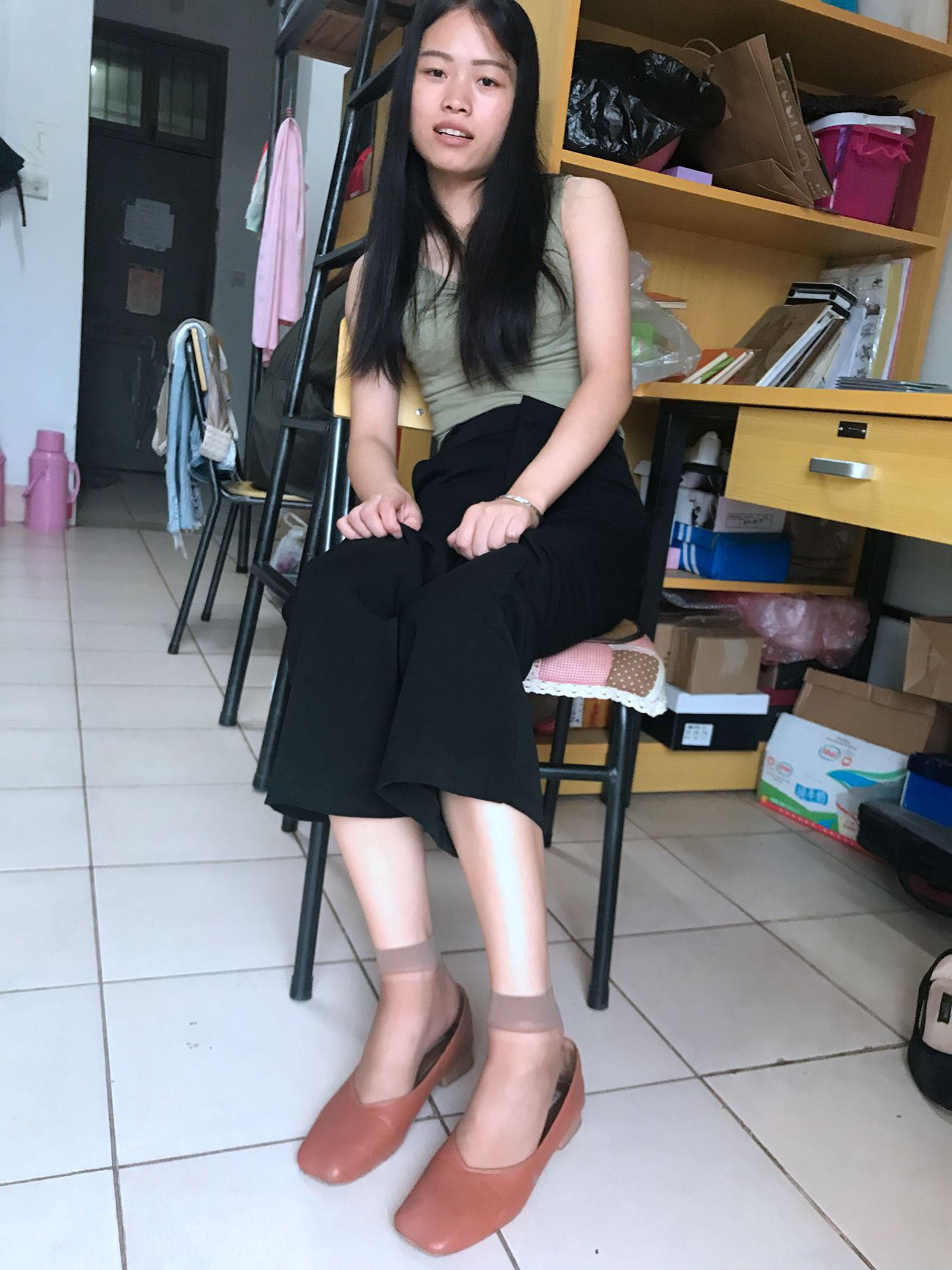 图片[91]-学妹校园寝室短丝系列023期 林丽雯[98P] – 速更版-美库