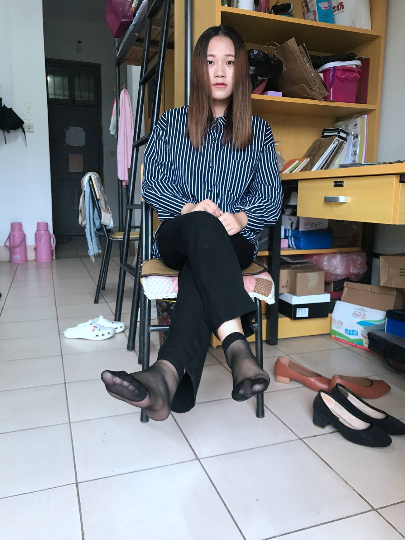 图片[94]-学妹校园寝室短丝系列023期 林丽雯[98P] – 速更版-美库