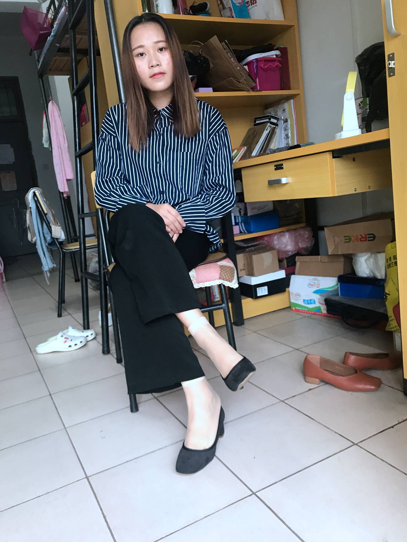 图片[96]-学妹校园寝室短丝系列023期 林丽雯[98P] – 速更版-美库