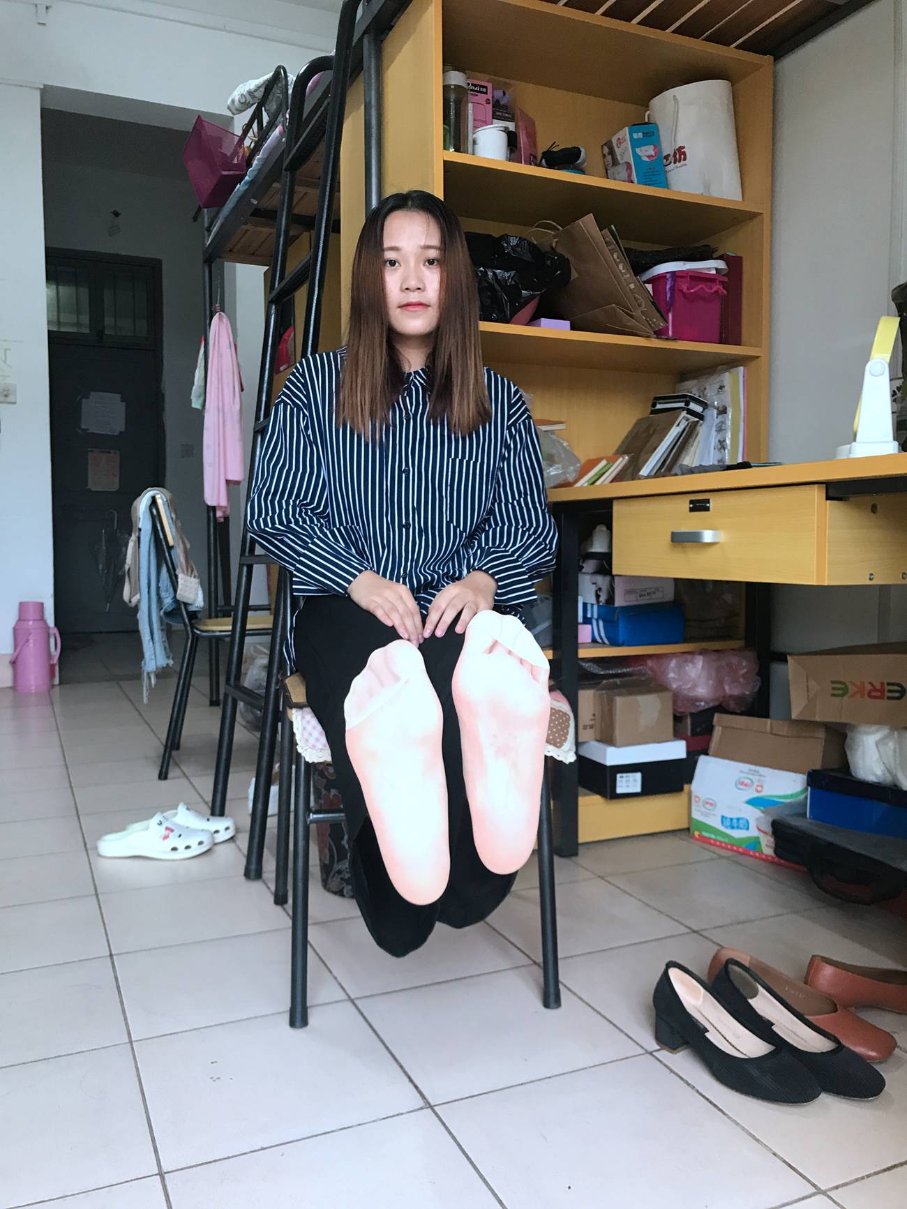 图片[98]-学妹校园寝室短丝系列023期 林丽雯[98P] – 速更版-美库